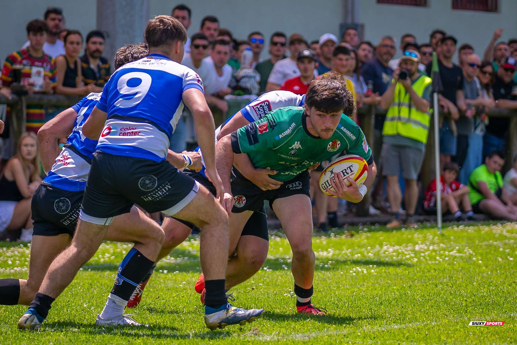  Gernika Rugby Taldea - Club de Rugby Sant Cugat - Rugby - FER 2025 - Sémi Final Ascenso - Gernika (24) vs (11) Sant Cugat (#FER25SFAGRTCRSC) Photo by: Fredy Monfoto | Siuxy Sports 2025-05-18