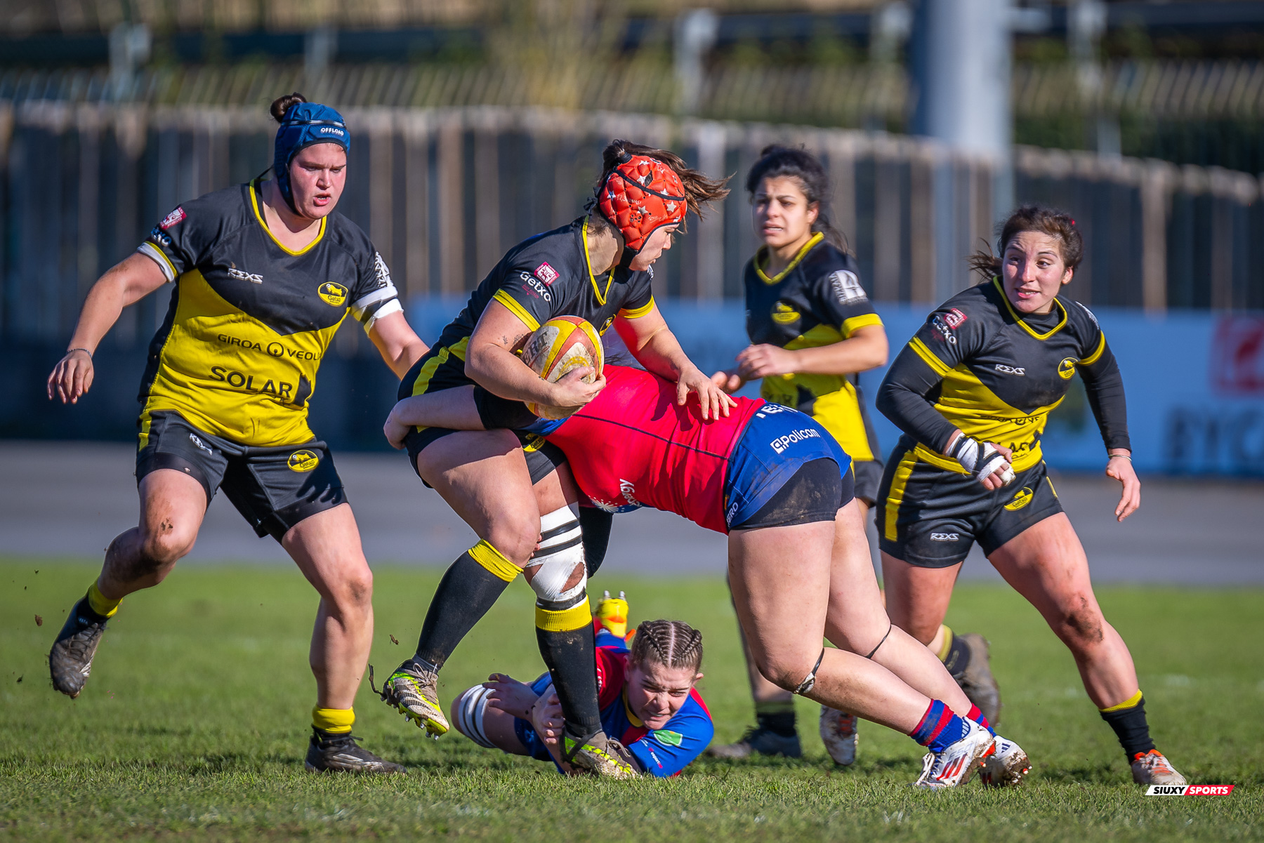 Getxo Artea Rugby Taldea - Futbol Club Barcelona Rugby - Rugby - FER 2025 - LIGA IBERDROLA - GETXO NESKAK (33) vs (12) AVFCBR FEM (#FER25LIGNBR01) Photo by: Fredy Monfoto | Siuxy Sports 2025-01-19