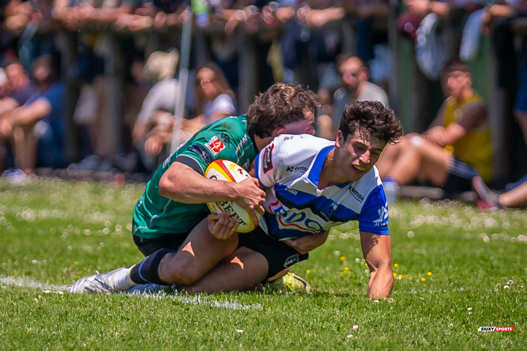  Gernika Rugby Taldea - Club de Rugby Sant Cugat - Rugby - FER 2025 - Sémi Final Ascenso - Gernika (24) vs (11) Sant Cugat (#FER25SFAGRTCRSC) Photo by: Fredy Monfoto | Siuxy Sports 2025-05-18