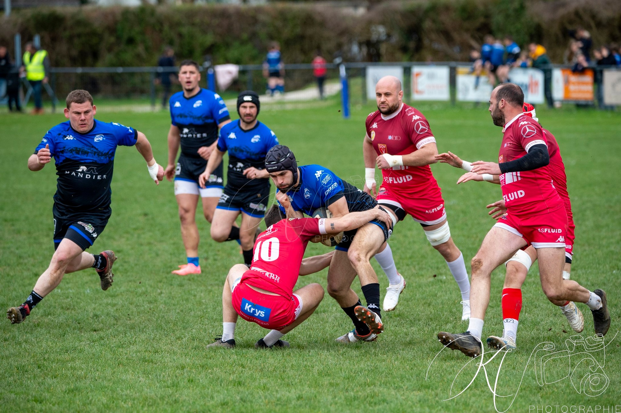  US Vinay - Stade Olympique Voironnais - Rugby - FFR 2025 - Féd 2 - US Vinay (24) vs (10) Stade Olympique Voironnais (#FFR25F2USVSOV03) Photo by: Karine Valentin | Siuxy Sports 2025-03-22