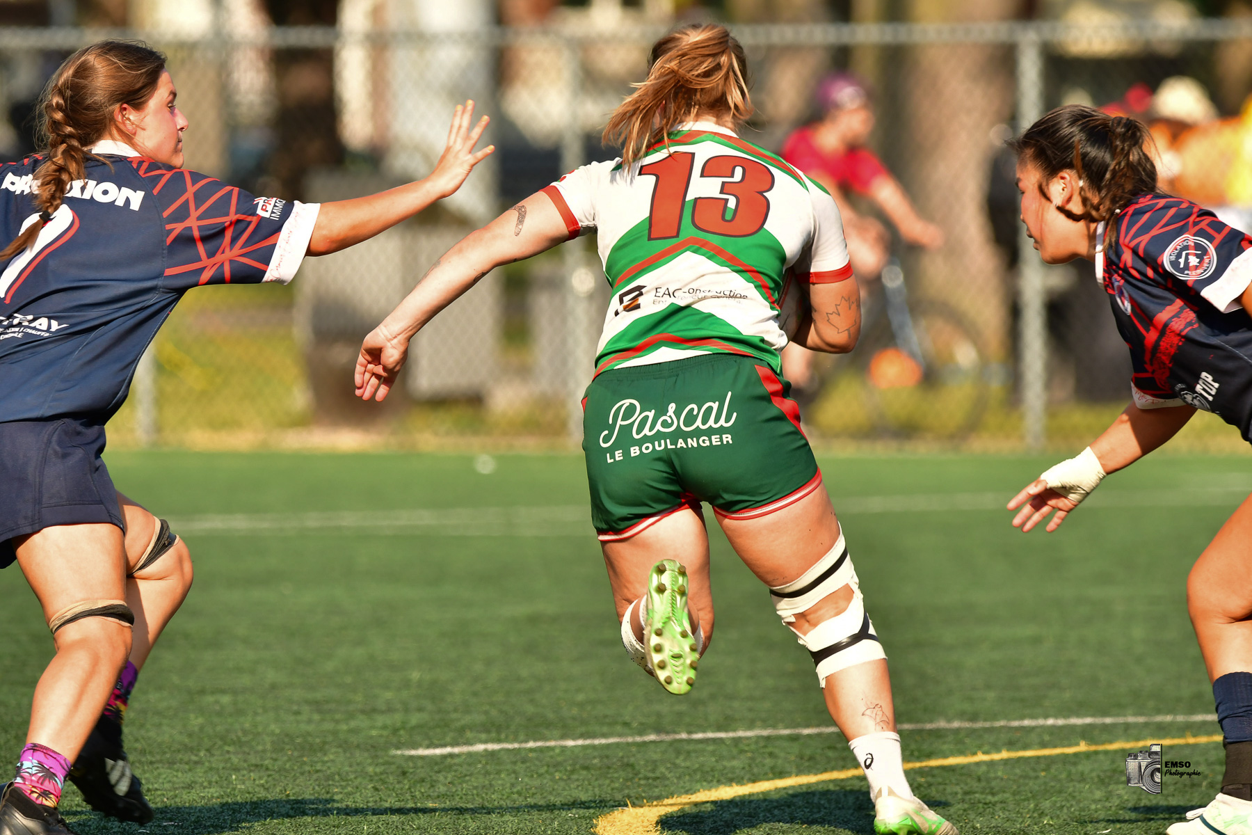  Rugby Club de Montréal - Braves de Trois-Rivières - Rugby - RQ 2025 - LPR2 F - Demi Finale - RCM (48) vs (14) Braves de Trois-Rivières (#RQ25LP2FRCMB8) Photo by: emso photo | Siuxy Sports 2025-08-09