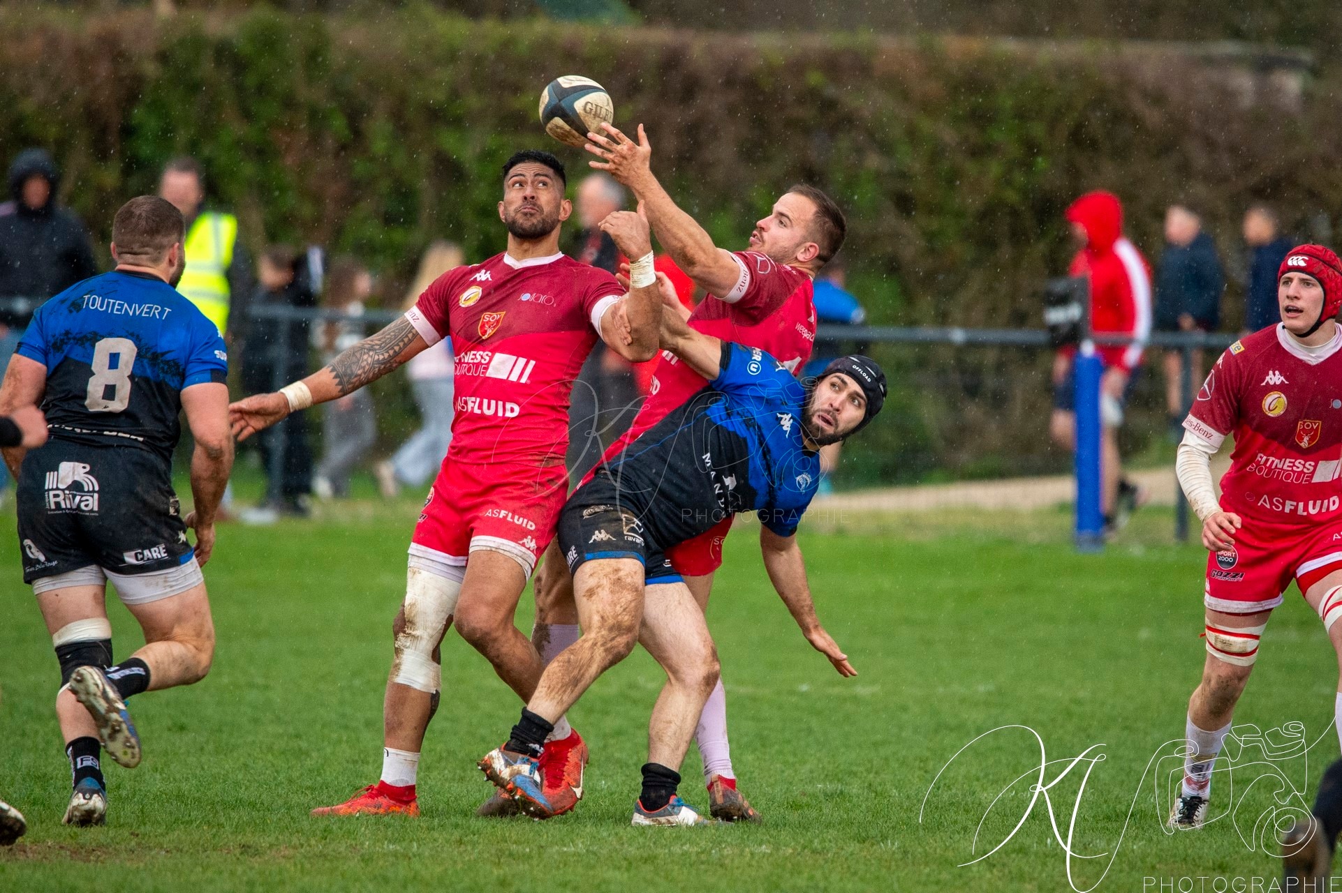 US Vinay - Stade Olympique Voironnais - Rugby - FFR 2025 - Féd 2 - US Vinay (24) vs (10) Stade Olympique Voironnais (#FFR25F2USVSOV03) Photo by: Karine Valentin | Siuxy Sports 2025-03-22
