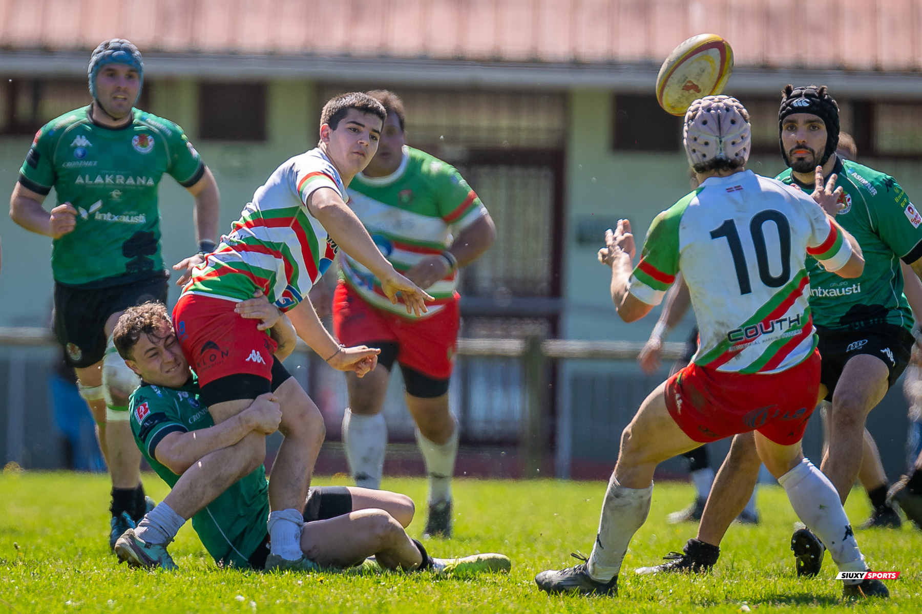  Gernika Rugby Taldea - Hernani Club Rugby Elkartea - Rugby - FER 2025 - DHB - Gernika (49) vs (15) CMO Hernani (#FER25DHBGERHER03) Photo by: Fredy Monfoto | Siuxy Sports 2025-03-30