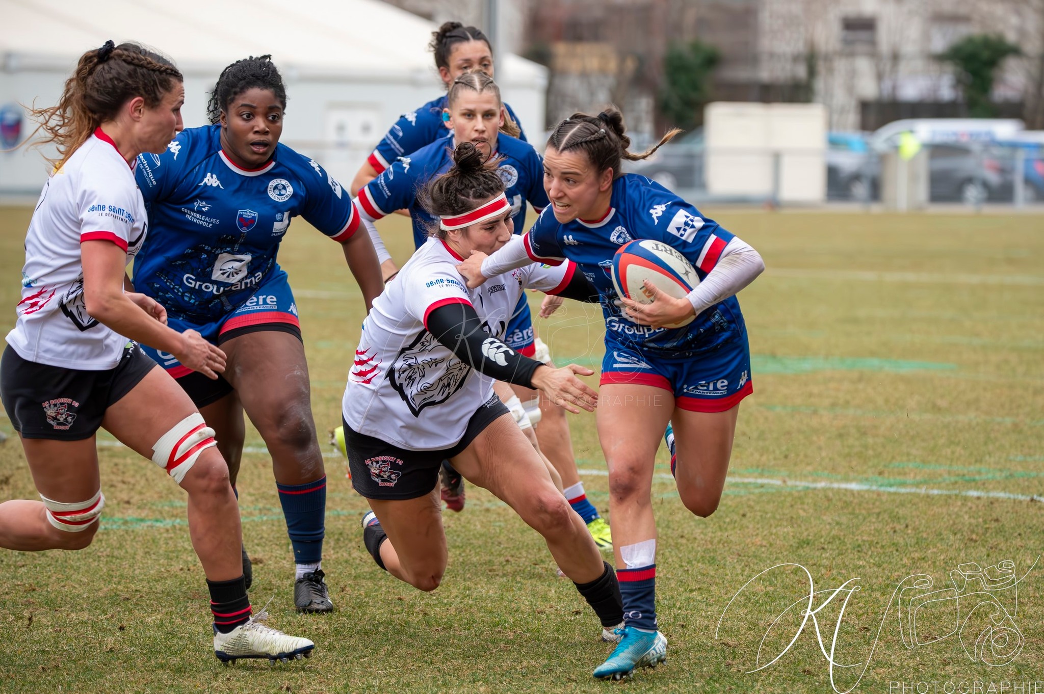  FC Grenoble Rugby - AC Bobigny 93 Rugby - Rugby - FFR 2025 - Élite 1 - Amazones (29) vs (14) Bobigny (#FFR25E1FCGBO01) Photo by: Karine Valentin | Siuxy Sports 2025-01-26