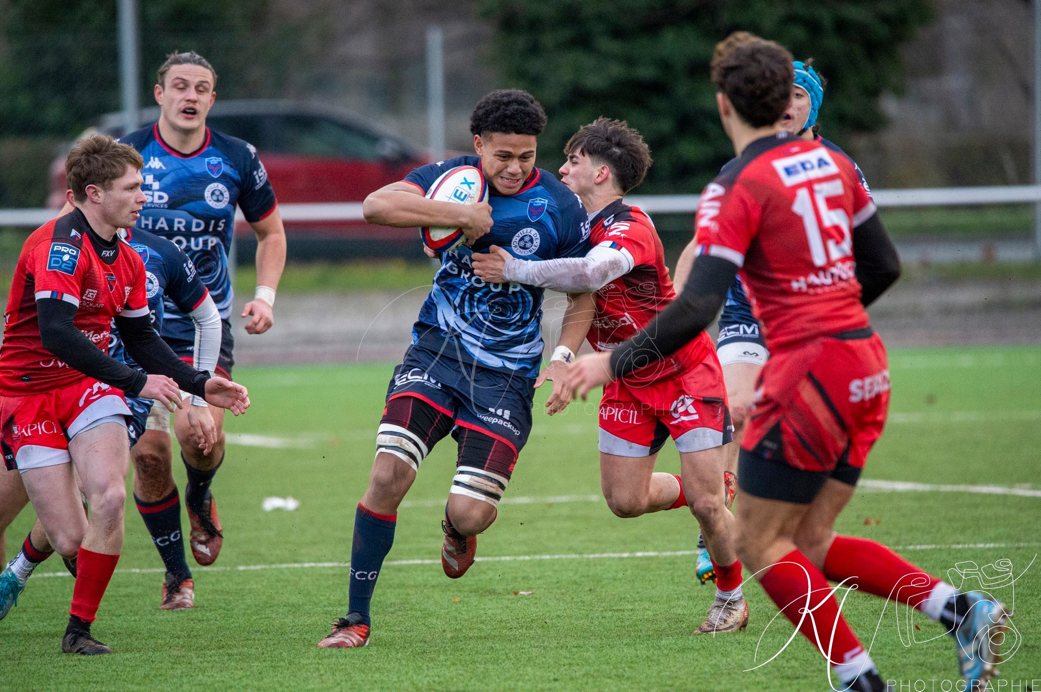 FC Grenoble Rugby - US Oyonnax Rugby - Rugby - FFR 2025 - Espoirs - FC Grenoble vs US Oyonnax Rugby (#FFR25ESFCGUSO1) Photo by: Karine Valentin | Siuxy Sports 2025-01-04