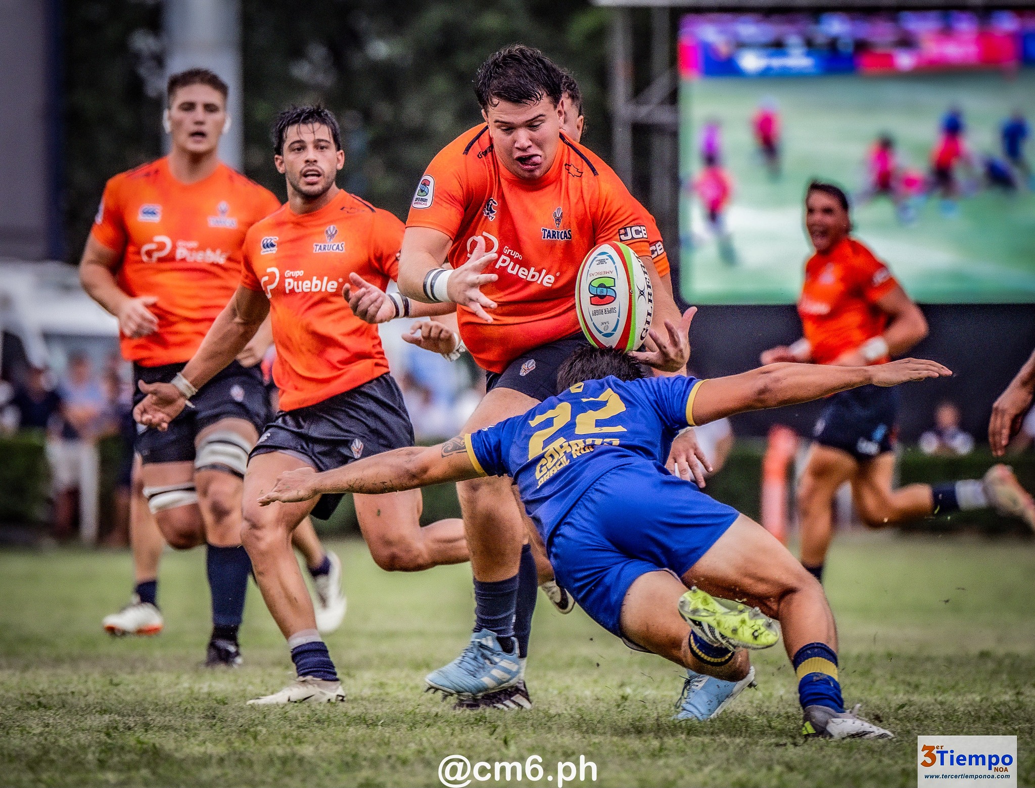  Tarucas - Cobras - Rugby - SRA 2025 - Fecha 1 - Tarucas (45) vs (6) Cobras (#SRA25TARCOB02) Photo by: Christian Mas | Siuxy Sports 2025-02-15