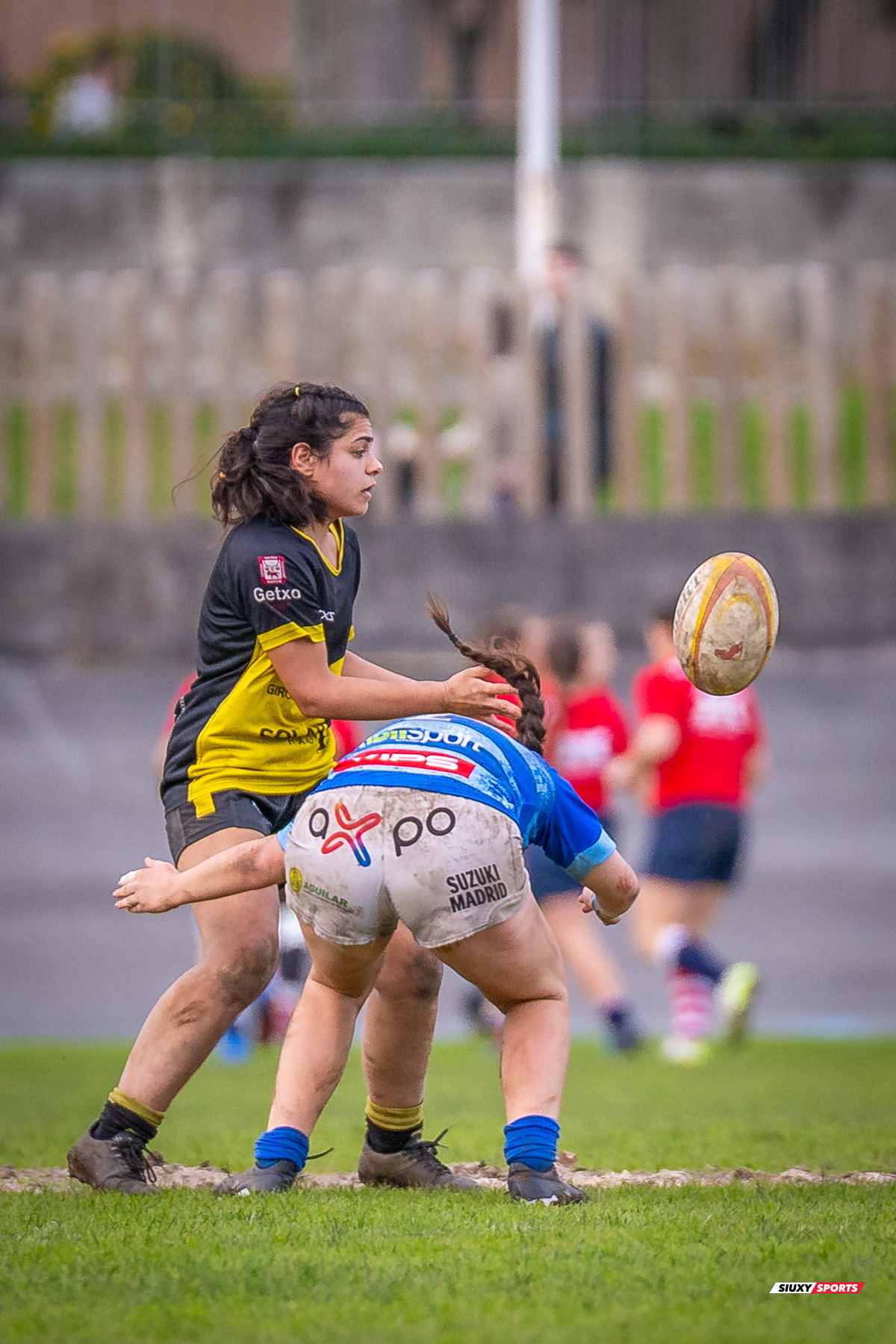  Getxo Artea Rugby Taldea - Club de Rugby Cisneros - Rugby - FER 2025 - LIGA IBERDROLA - GETXO NESKAK (39) vs (10) Cisneros (#FER25LIGNCI02) Photo by: Fredy Monfoto | Siuxy Sports 2025-02-15