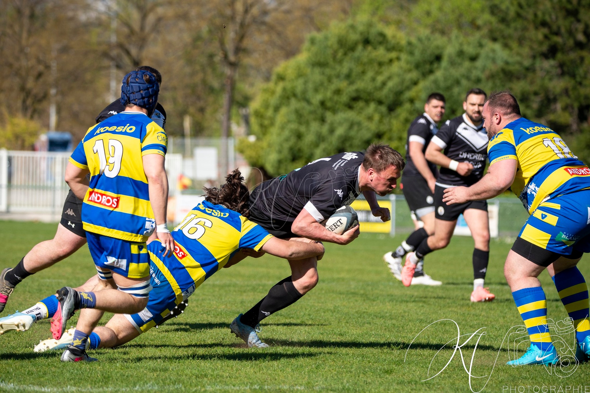  Rugby Club de Seyssins - Bassin de Crussol Rugby - Rugby - FFR 2025 - Féd 3 - RC de Seyssins (33) vs (31) Bassin de Crussol (#FFR25F3RCSBC04) Photo by: Karine Valentin | Siuxy Sports 2025-04-06