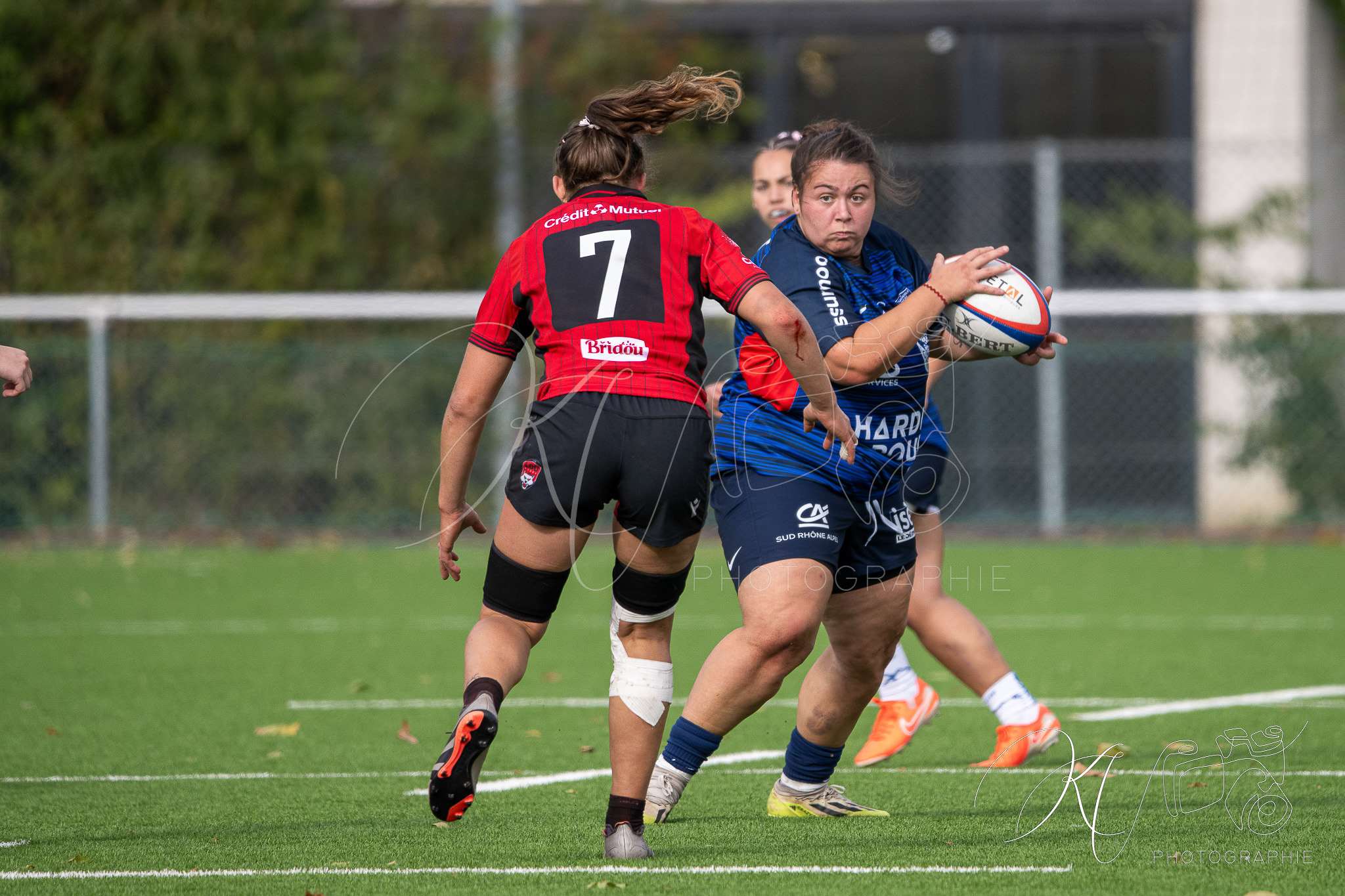  FC Grenoble Rugby - Lyon Olympique Universitaire - Rugby - FFR 2025 - Reserve Élite F - FC Grenoble vs Lyon Olympique Universitaire (#FFR25REFGL10) Photo by: Karine Valentin | Siuxy Sports 2025-10-05