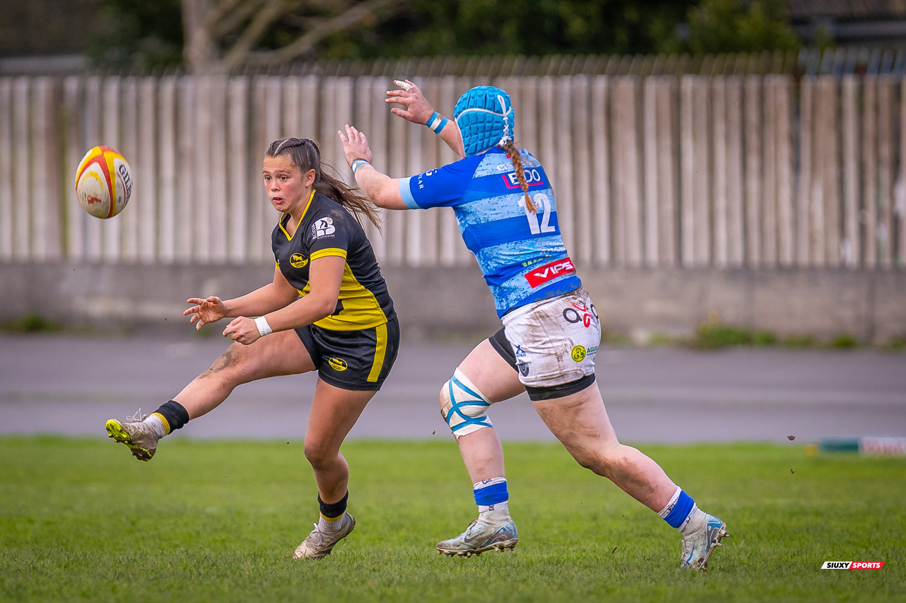  Getxo Artea Rugby Taldea - Club de Rugby Cisneros - Rugby - FER 2025 - LIGA IBERDROLA - GETXO NESKAK (39) vs (10) Cisneros (#FER25LIGNCI02) Photo by: Fredy Monfoto | Siuxy Sports 2025-02-15