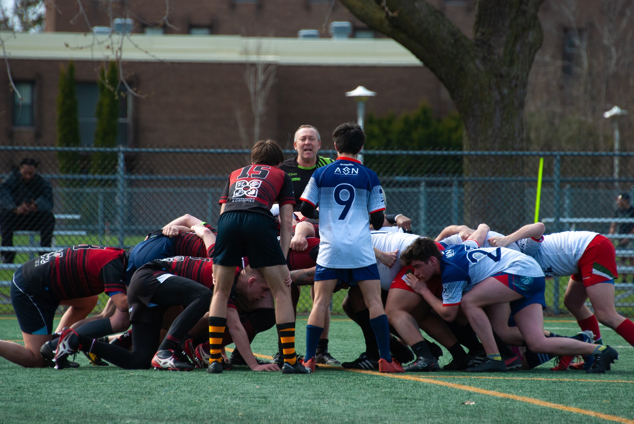  Rugby Club de Montréal - Westmount Rugby Club - Rugby - RQ 2024 - LPR2 - RCMXV vs Westmount 2 (#RQ24LP2RCMXW4) Photo by: Coraline Brochet | Siuxy Sports 2024-04-27