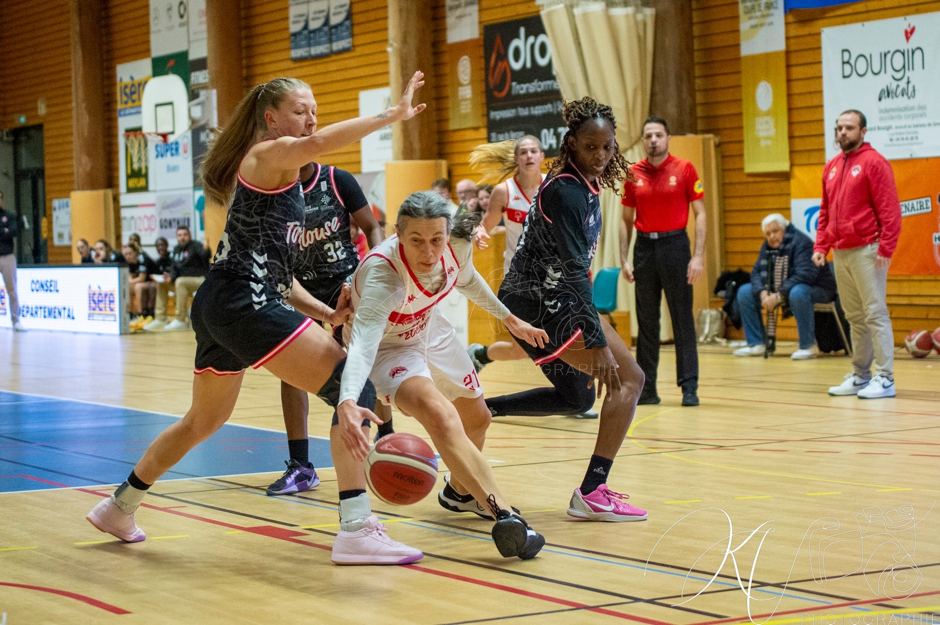  BC Tronche Meylan - Toulouse Métropole Basket - Basketball - FFB 2025 - BCTM vs Toulousse (#FFBB25BCTMTMB) Photo by: Karine Valentin | Siuxy Sports 2025-01-12