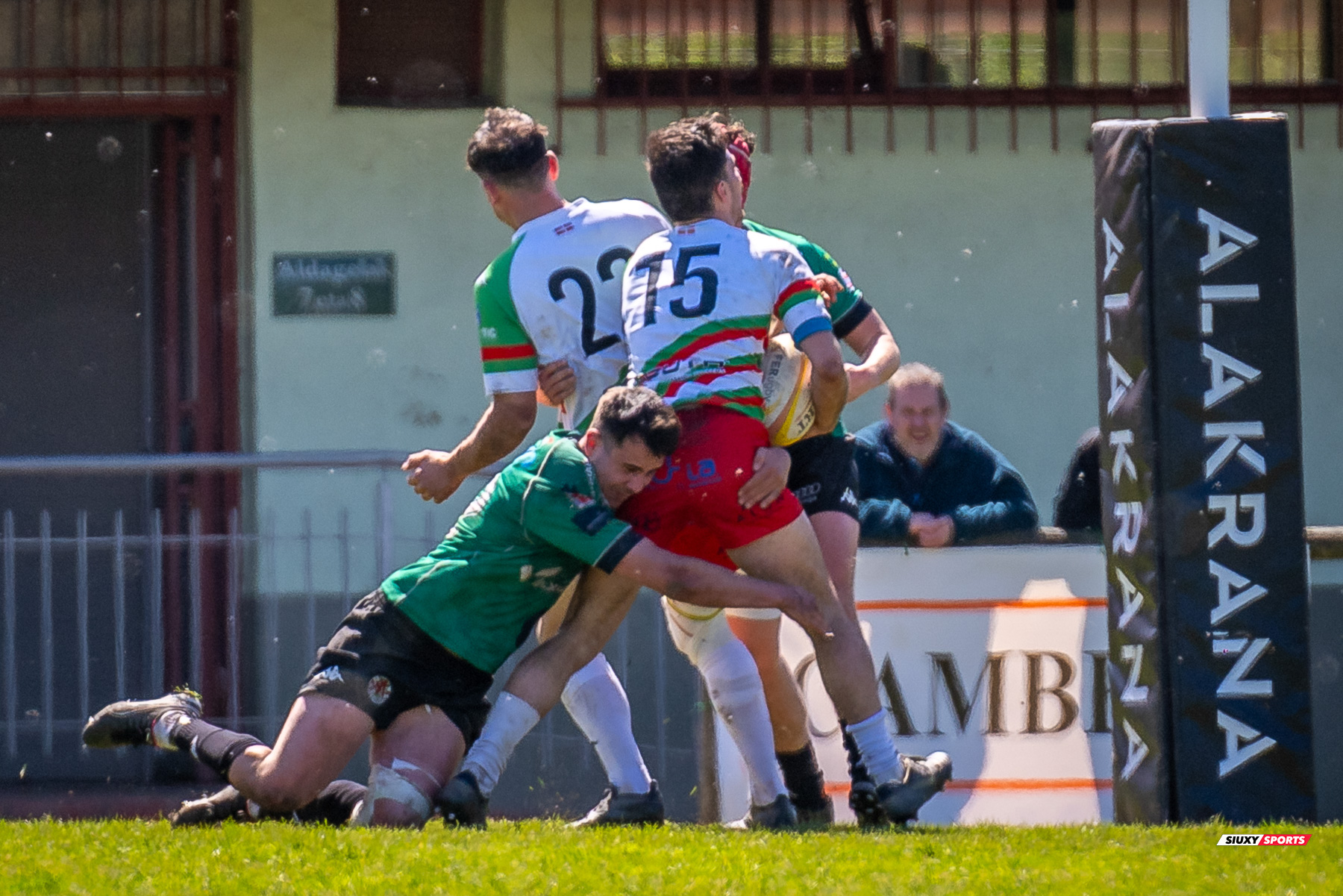  Gernika Rugby Taldea - Hernani Club Rugby Elkartea - Rugby - FER 2025 - DHB - Gernika (49) vs (15) CMO Hernani (#FER25DHBGERHER03) Photo by: Fredy Monfoto | Siuxy Sports 2025-03-30