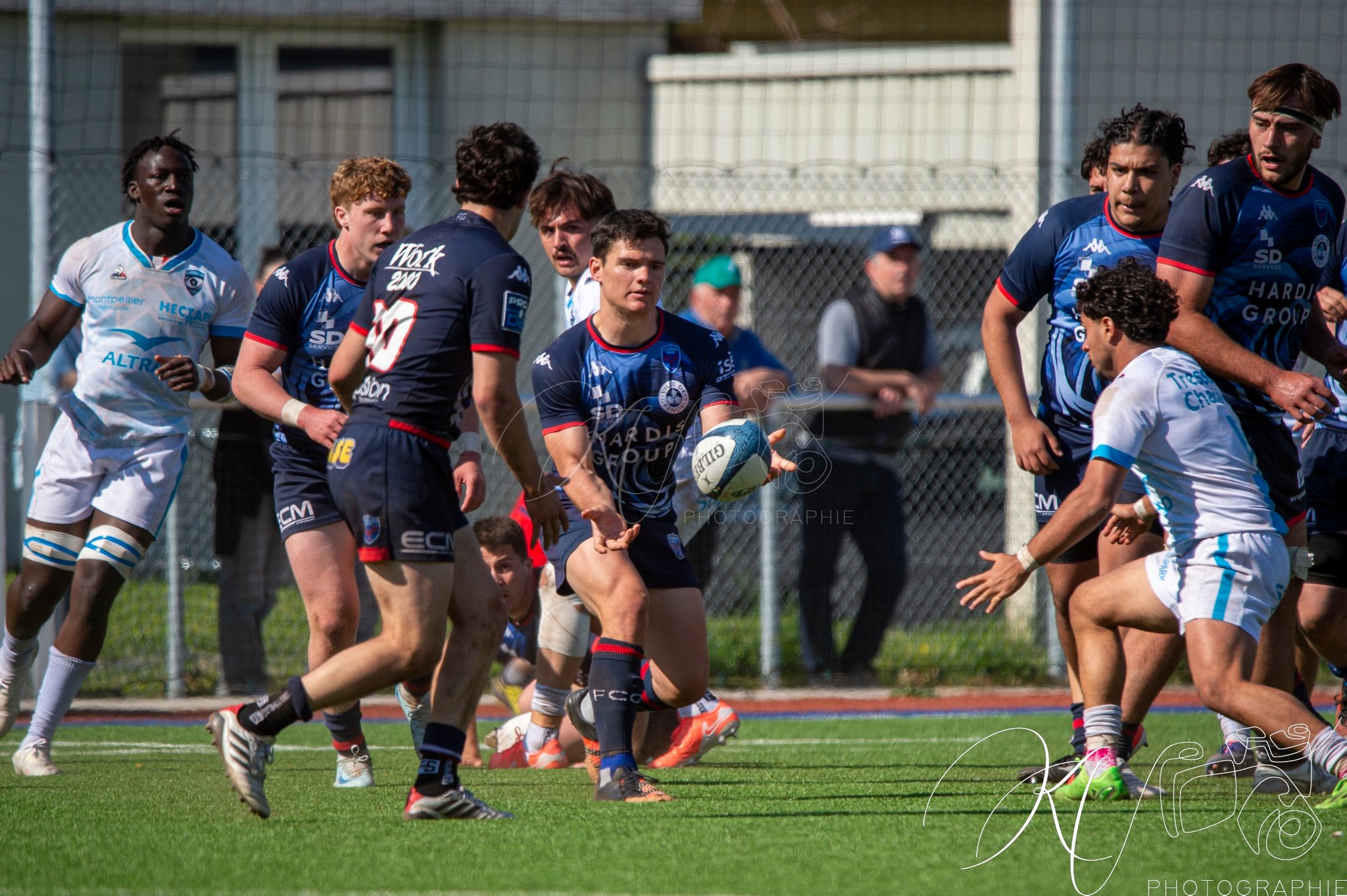  FC Grenoble Rugby - Montpellier Hérault Rugby - Rugby - FFR 2025 - Espoirs - FC Grenoble vs Montpellier (#FFR25ESPFCGMON) Photo by: Karine Valentin | Siuxy Sports 2025-04-04