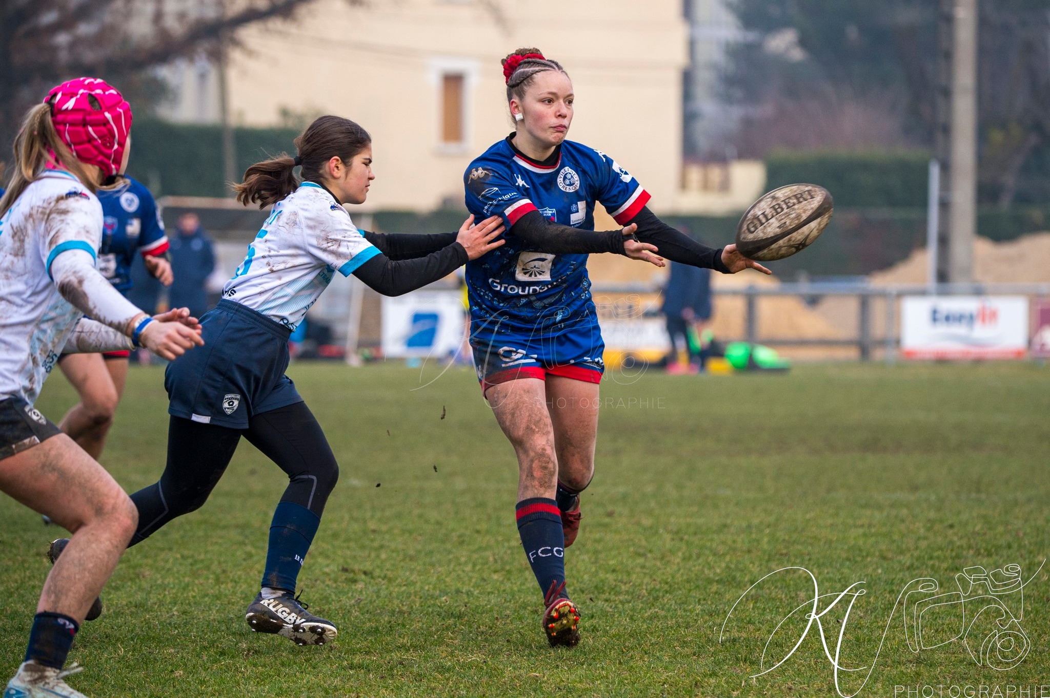  FC Grenoble Rugby - Montpellier Hérault Rugby - Rugby - FFR 2025 - U-18 Fém - Grenoble vs Montpellier (#FFR25U18GREMON1) Photo by: Karine Valentin | Siuxy Sports 2025-01-18