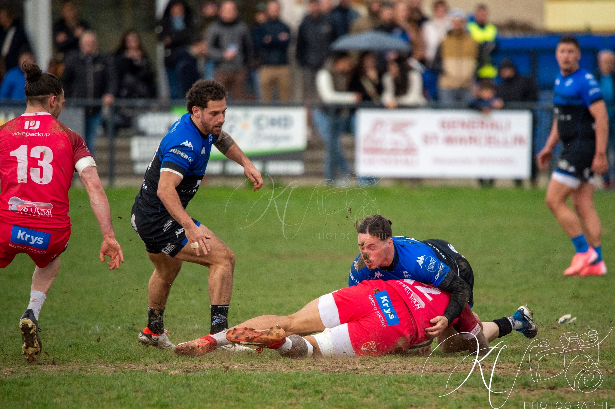  US Vinay - Stade Olympique Voironnais - Rugby - FFR 2025 - Féd 2 - US Vinay (24) vs (10) Stade Olympique Voironnais (#FFR25F2USVSOV03) Photo by: Karine Valentin | Siuxy Sports 2025-03-22