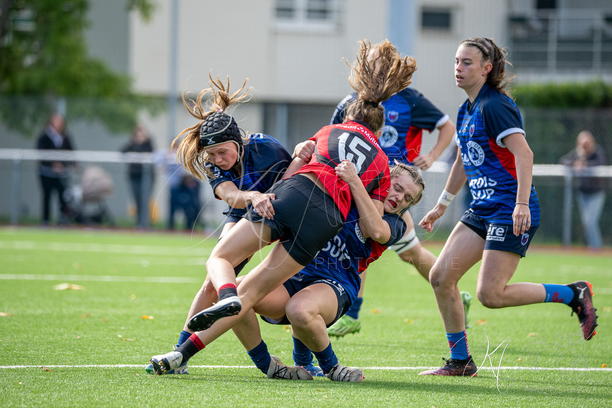  FC Grenoble Rugby - Lyon Olympique Universitaire - Rugby - FFR 2025 - Reserve Élite F - FC Grenoble vs Lyon Olympique Universitaire (#FFR25REFGL10) Photo by: Karine Valentin | Siuxy Sports 2025-10-05