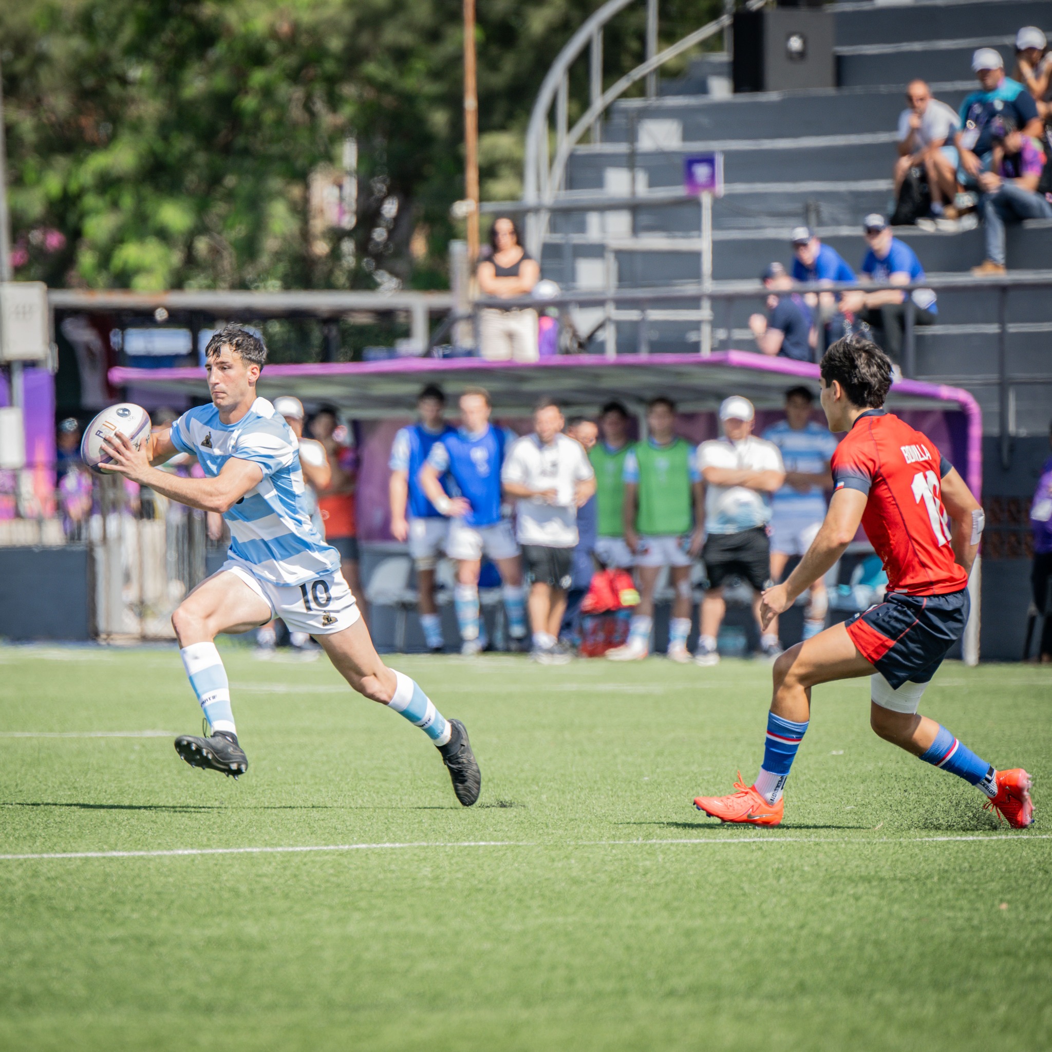 Selección Argentina de Rugby 7 Junior -  - Rugby - Los Pumas 7's - Oro en los Juegos Panamericanos Junior de Asunción (#JP2025PUMI7) Photo by: Christian Mas | Siuxy Sports 2025-08-17