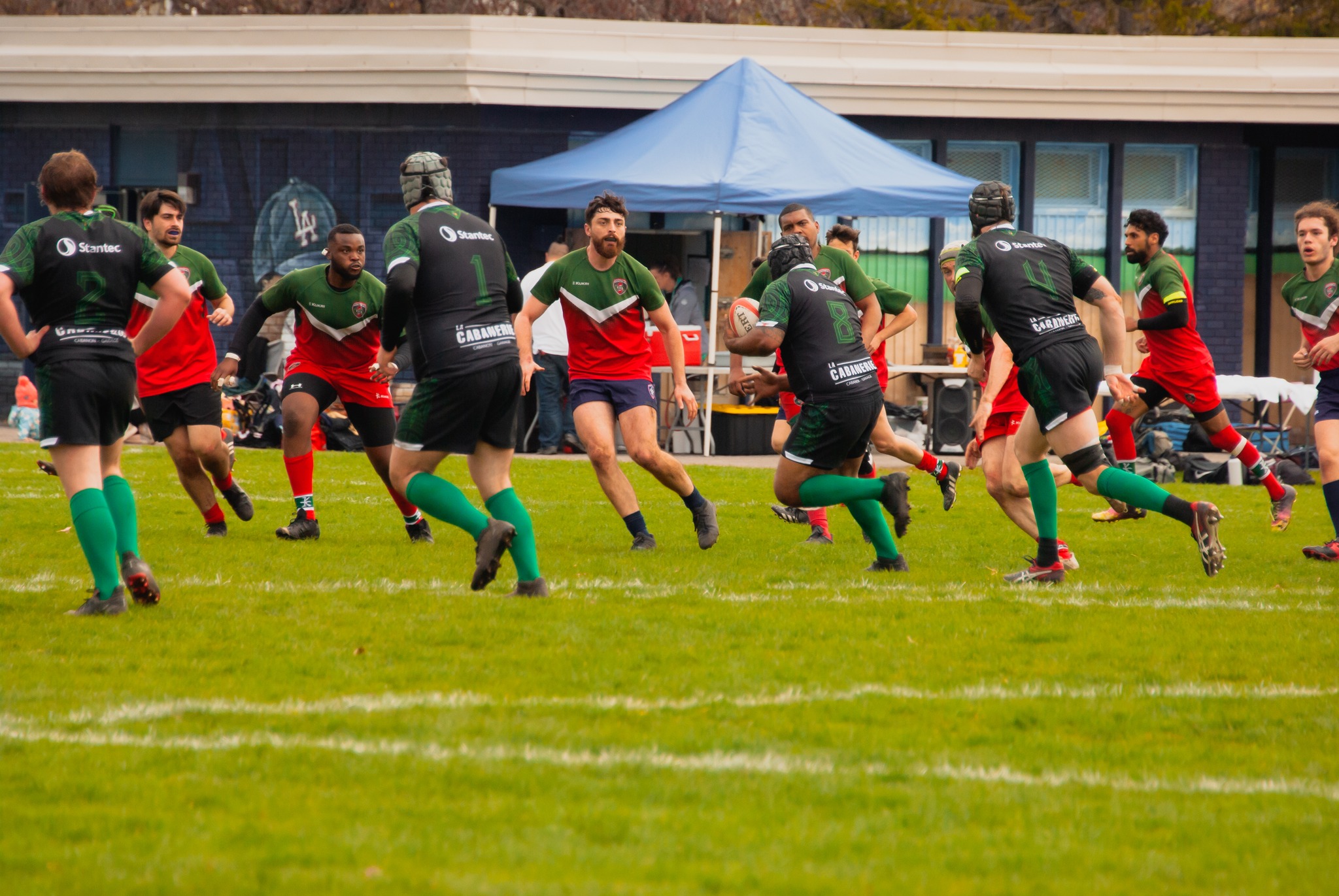  Club de rugby Nomades de Laval - Rugby Club de Montréal - Rugby - RQ 2024 - LPR2 - Nomades vs RCMXV (#RQ24LP2NOMRCX) Photo by: Coraline Brochet | Siuxy Sports 2024-05-04