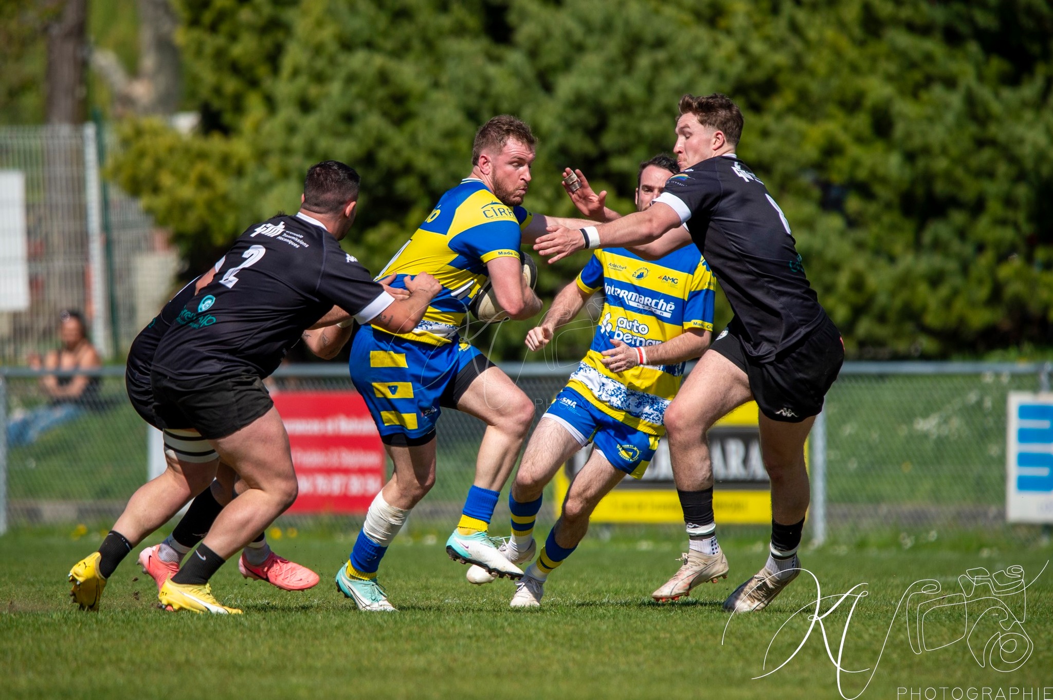  Rugby Club de Seyssins - Bassin de Crussol Rugby - Rugby - FFR 2025 - Féd 3 - RC de Seyssins (33) vs (31) Bassin de Crussol (#FFR25F3RCSBC04) Photo by: Karine Valentin | Siuxy Sports 2025-04-06