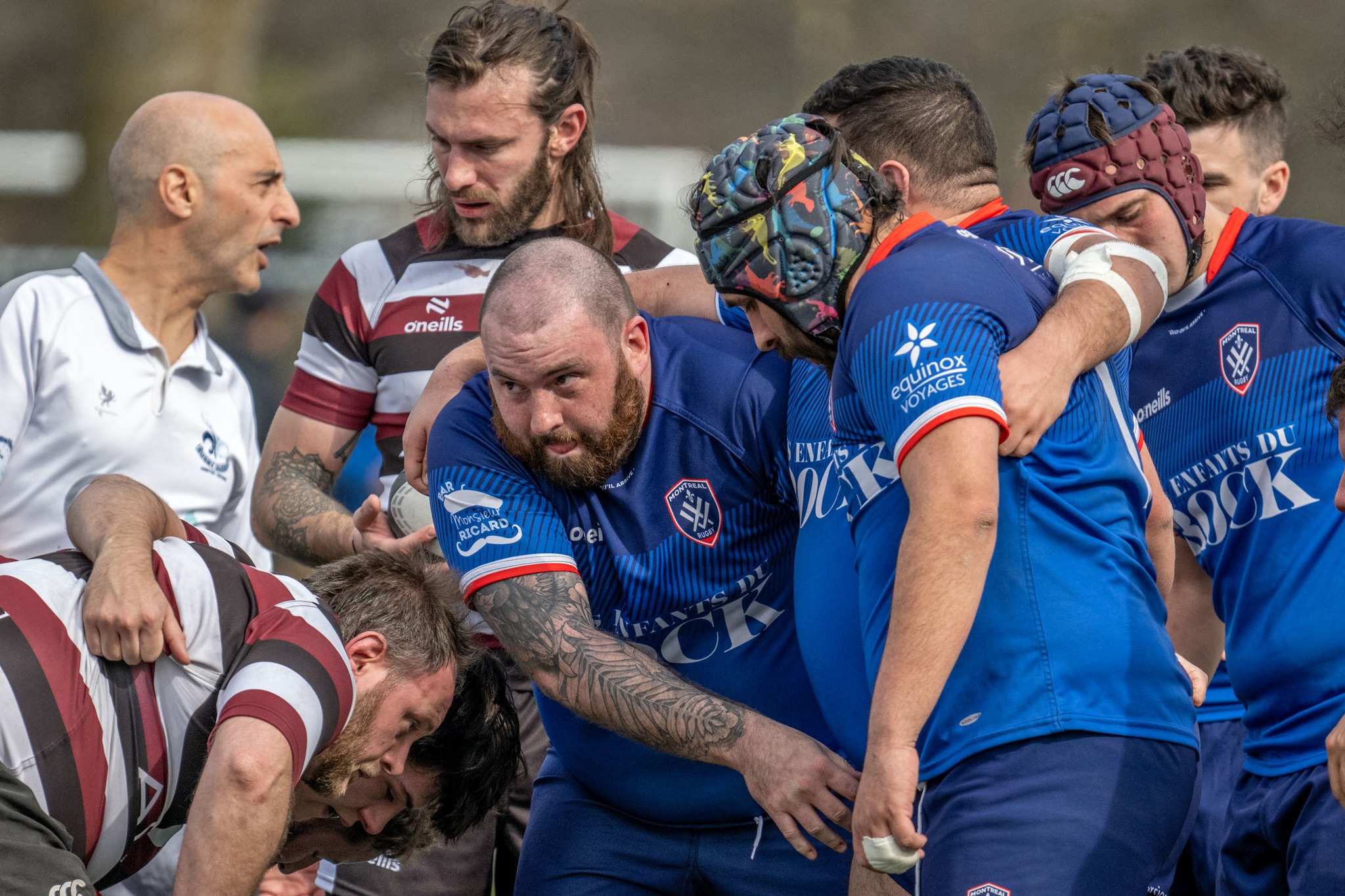  Rugby XV de Montréal - Westmount Rugby Club - Rugby - RQ 2024 - LPR2 - XV de Montreal vs Westmount (#RQ24LP2XVMW4) Photo by: Rejean Poudrette | Siuxy Sports 2024-04-27