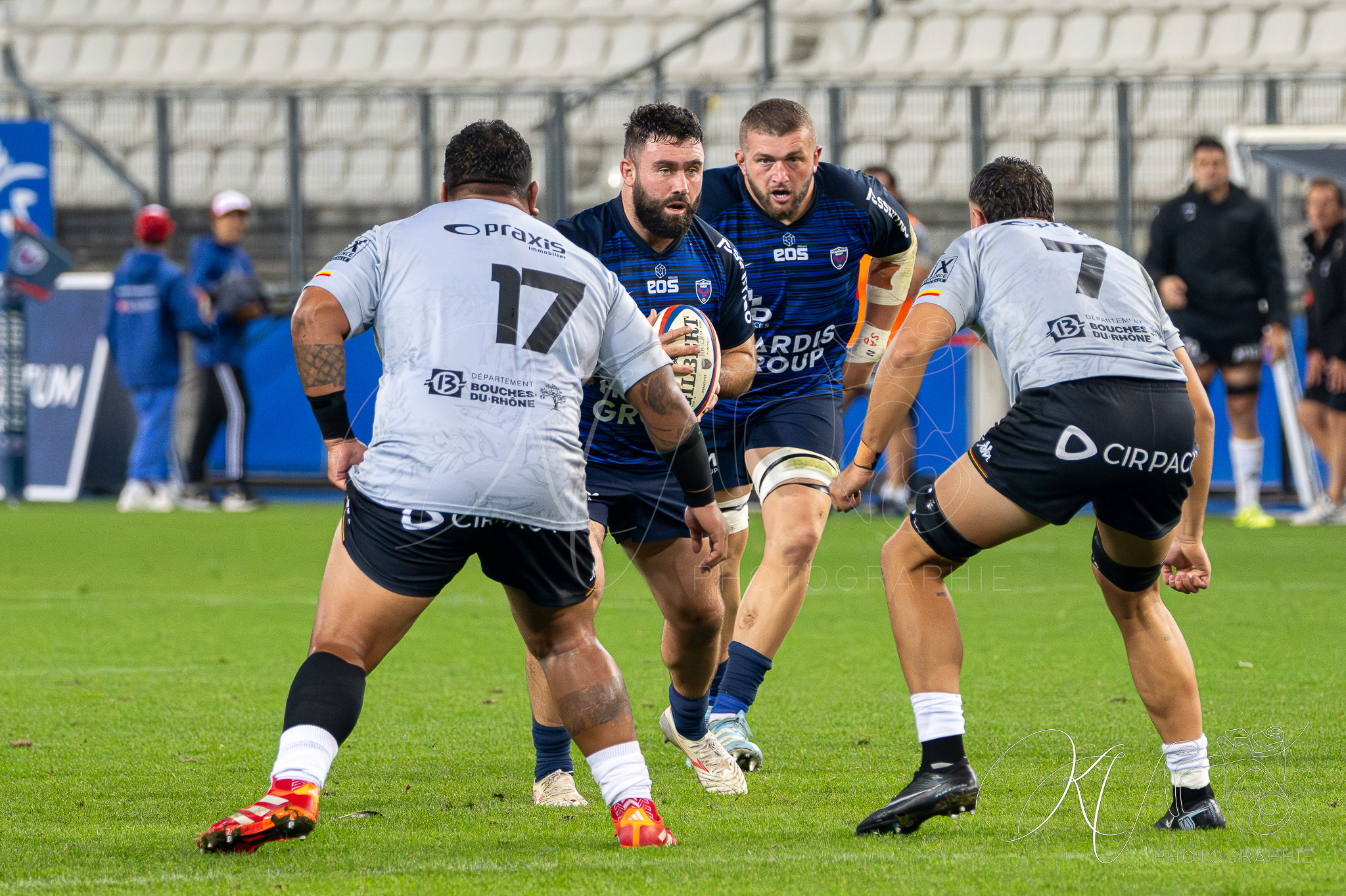  FC Grenoble Rugby - Provence - Rugby - FFR 2025 - PRO D2 - FC Grenoble vs Provence (#FFR25PD2GP10) Photo by: Karine Valentin | Siuxy Sports 2025-10-03