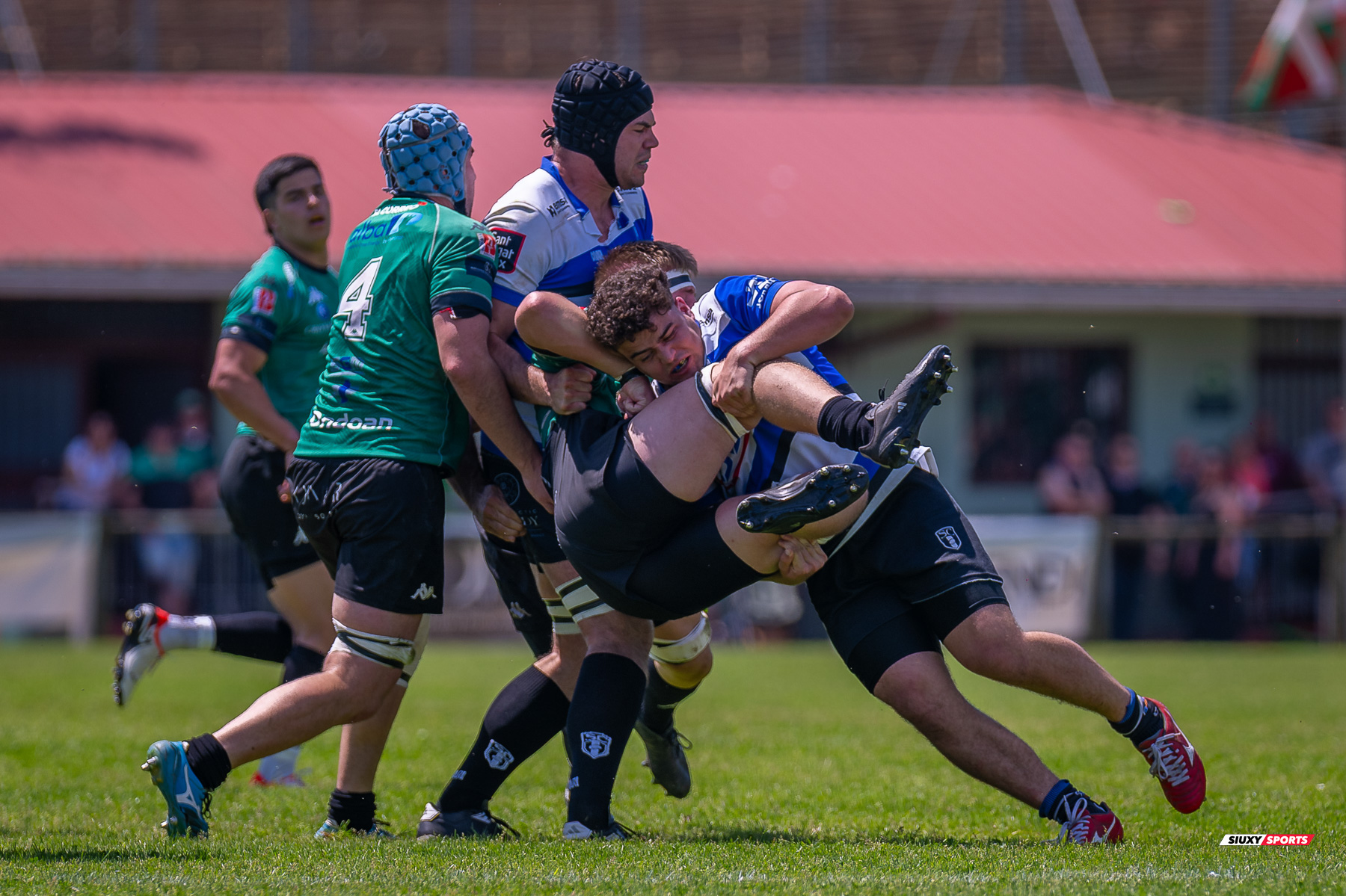  Gernika Rugby Taldea - Club de Rugby Sant Cugat - Rugby - FER 2025 - Sémi Final Ascenso - Gernika (24) vs (11) Sant Cugat (#FER25SFAGRTCRSC) Photo by: Fredy Monfoto | Siuxy Sports 2025-05-18
