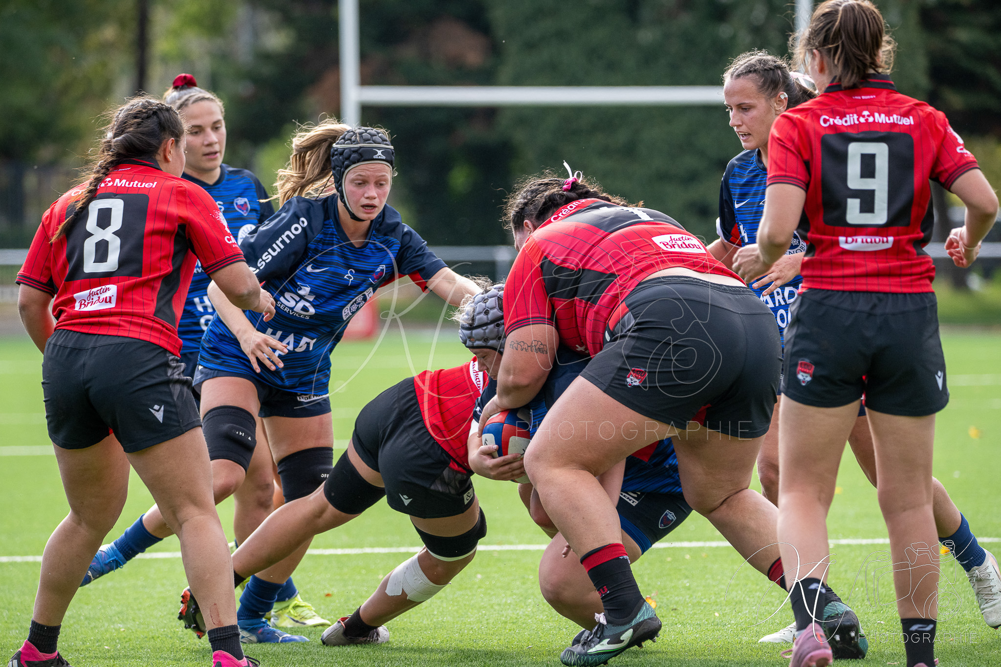  FC Grenoble Rugby - Lyon Olympique Universitaire - Rugby - FFR 2025 - Reserve Élite F - FC Grenoble vs Lyon Olympique Universitaire (#FFR25REFGL10) Photo by: Karine Valentin | Siuxy Sports 2025-10-05