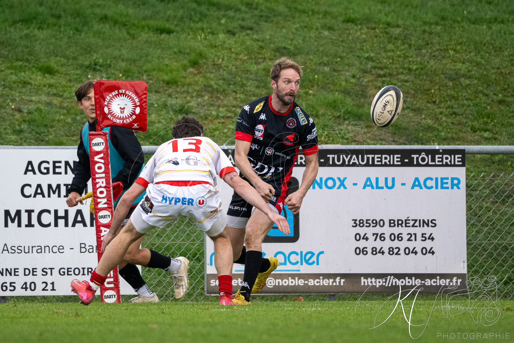  Bièvre Saint-Geoirs RC - Cercle Sportif Lédonien - Rugby - FFR 2025 - Équipe 1 - Bièvre St-Georges vs Cercle Sportif Lédonien (#FFR25RBGCDL11) Photo by: Karine Valentin | Siuxy Sports 2025-10-25