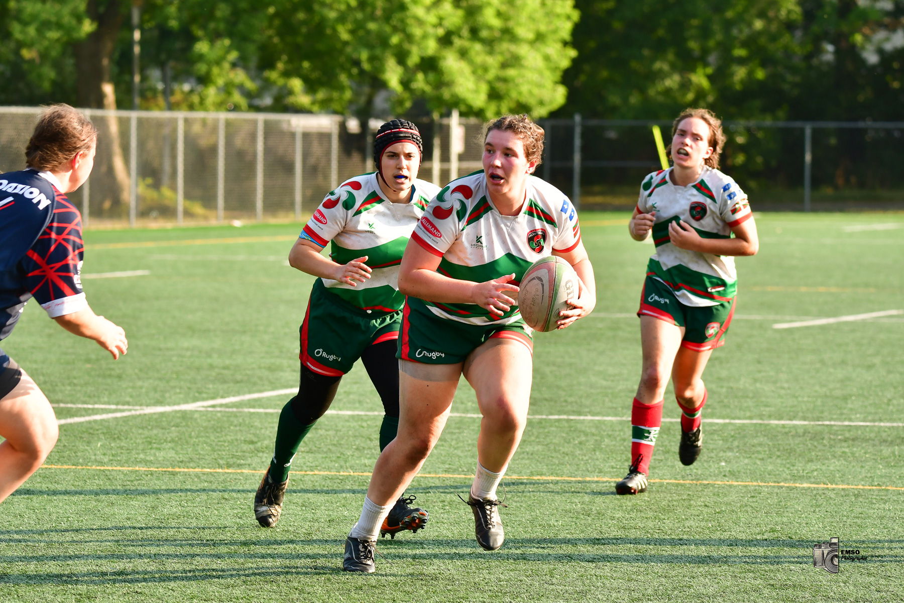  Rugby Club de Montréal - Braves de Trois-Rivières - Rugby - RQ 2025 - LPR2 F - Demi Finale - RCM (48) vs (14) Braves de Trois-Rivières (#RQ25LP2FRCMB8) Photo by: emso photo | Siuxy Sports 2025-08-09