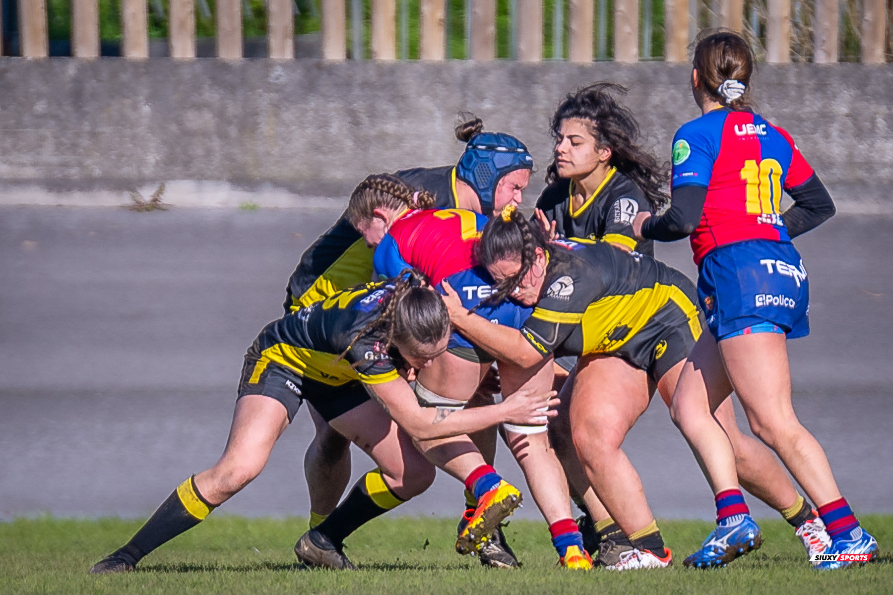  Getxo Artea Rugby Taldea - Futbol Club Barcelona Rugby - Rugby - FER 2025 - LIGA IBERDROLA - GETXO NESKAK (33) vs (12) AVFCBR FEM (#FER25LIGNBR01) Photo by: Fredy Monfoto | Siuxy Sports 2025-01-19