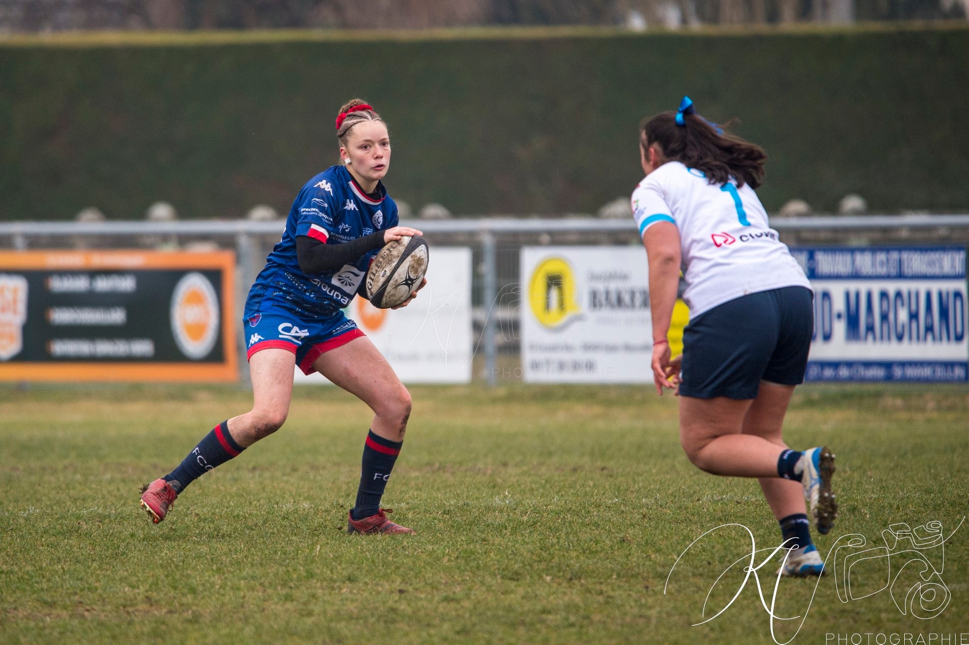  FC Grenoble Rugby - Montpellier Hérault Rugby - Rugby - FFR 2025 - U-18 Fém - Grenoble vs Montpellier (#FFR25U18GREMON1) Photo by: Karine Valentin | Siuxy Sports 2025-01-18