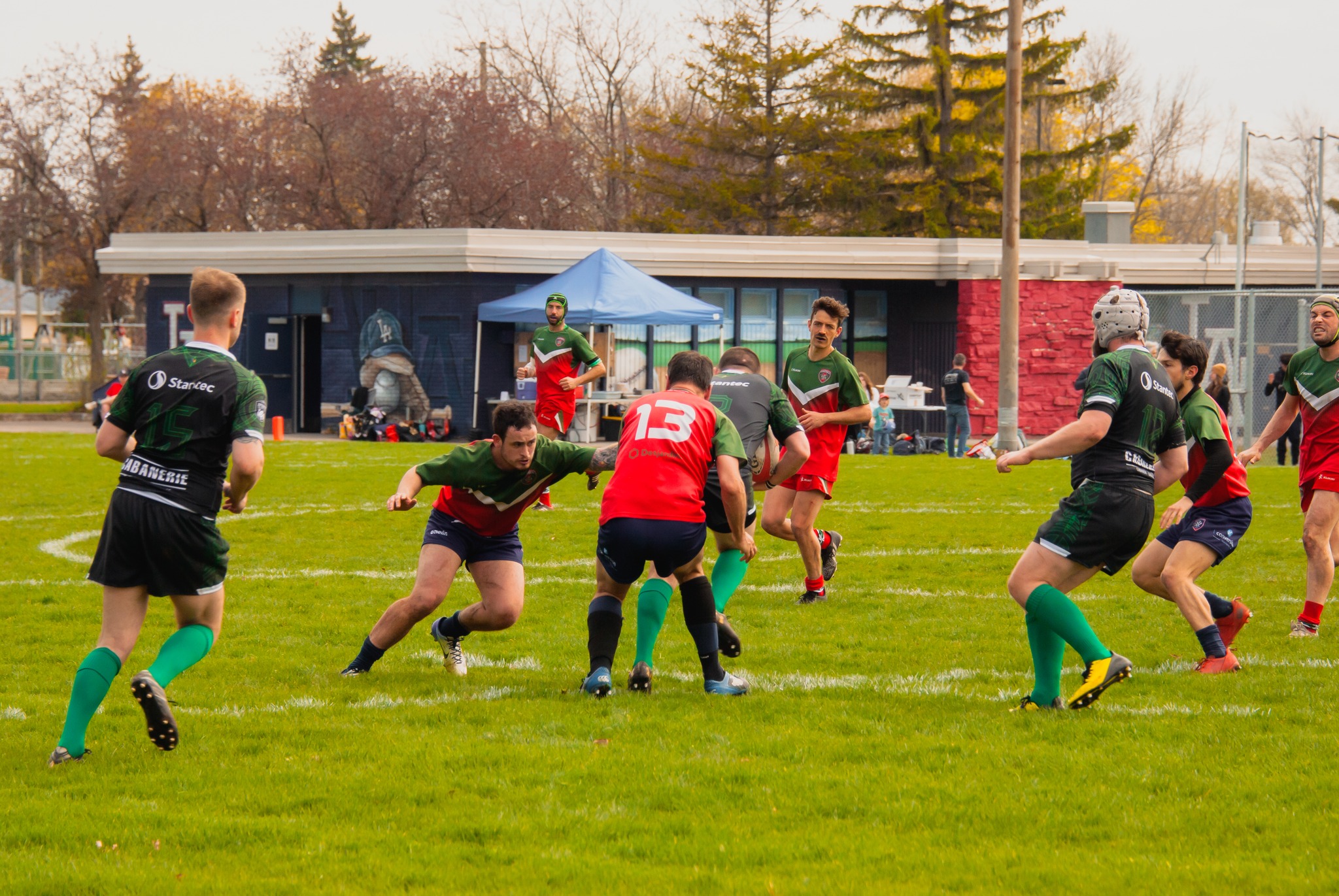  Club de rugby Nomades de Laval - Rugby Club de Montréal - Rugby - RQ 2024 - LPR2 - Nomades vs RCMXV (#RQ24LP2NOMRCX) Photo by: Coraline Brochet | Siuxy Sports 2024-05-04