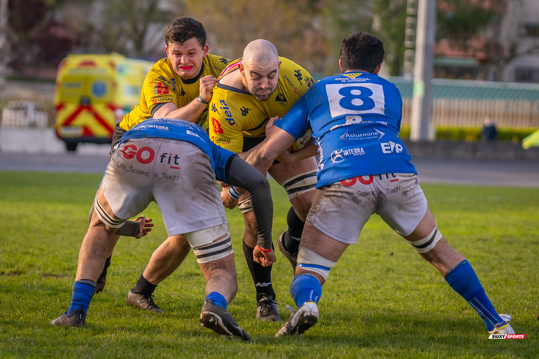  Getxo Artea Rugby Taldea - Real Oviedo Rugby - Rugby - FER 2025 - DHB - Getxo RT (43) vs (19) Oviedo (#FER25DHBGRTOVI03) Photo by: Fredy Monfoto | Siuxy Sports 2025-03-29