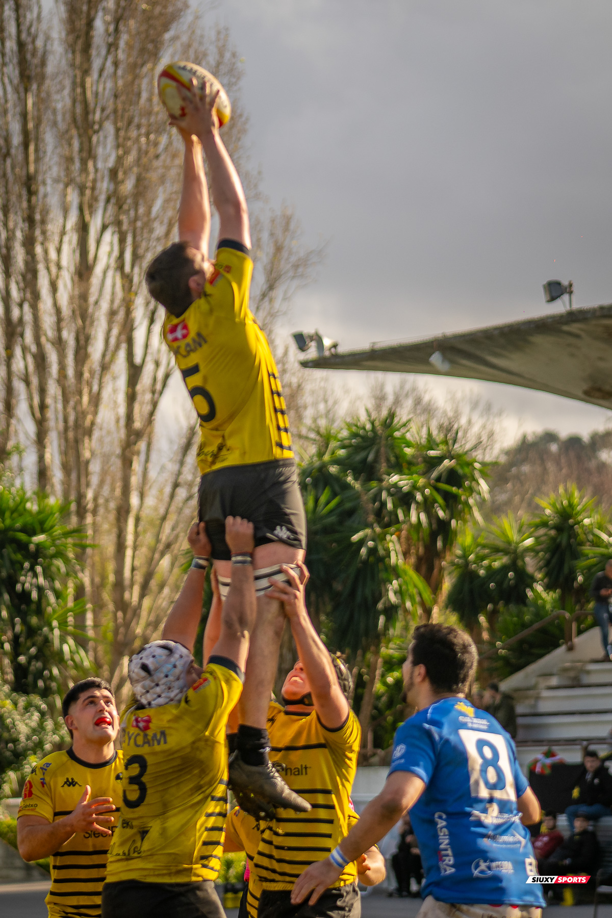  Getxo Artea Rugby Taldea - Real Oviedo Rugby - Rugby - FER 2025 - DHB - Getxo RT (43) vs (19) Oviedo (#FER25DHBGRTOVI03) Photo by: Fredy Monfoto | Siuxy Sports 2025-03-29