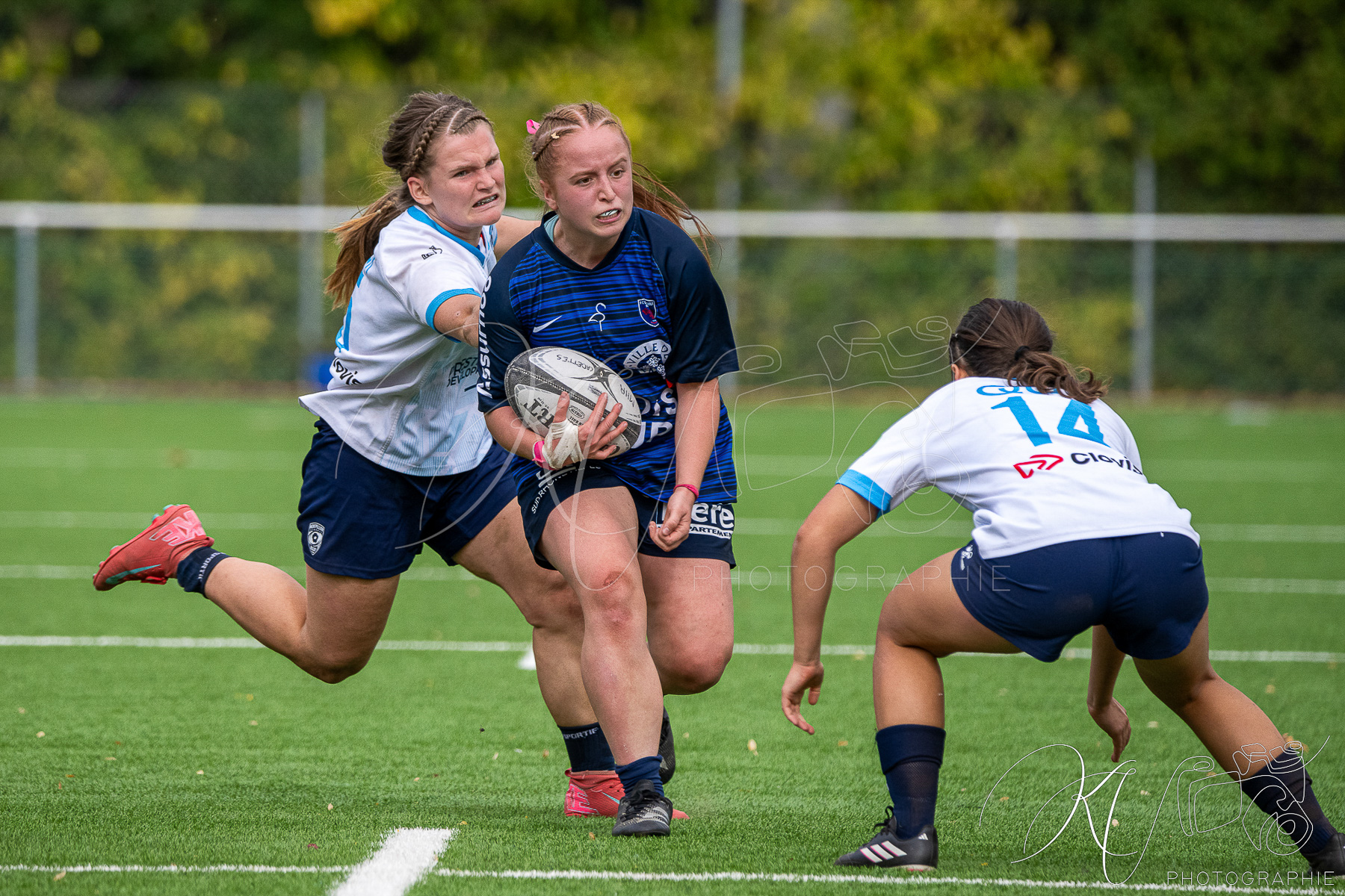  FC Grenoble Rugby - Montpellier Hérault Rugby - Rugby - FFR 2025 - U18 F - Amazones FCG vs Montpellier (#FFR25U18FAM10) Photo by: Karine Valentin | Siuxy Sports 2025-10-18