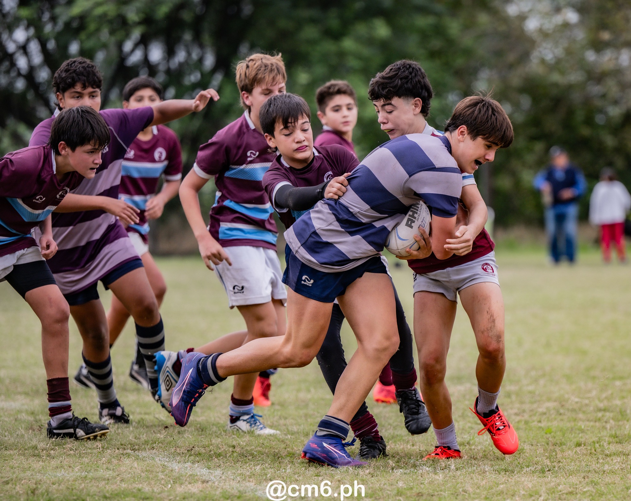  Universitario Rugby Club - Tucuman - Jockey Club (Tucuman) - Rugby - URT 2025 - M13 M15 - Universitario vs Jockey Club (#URT25M1315UNJC04) Photo by: Christian Mas | Siuxy Sports 2025-04-13