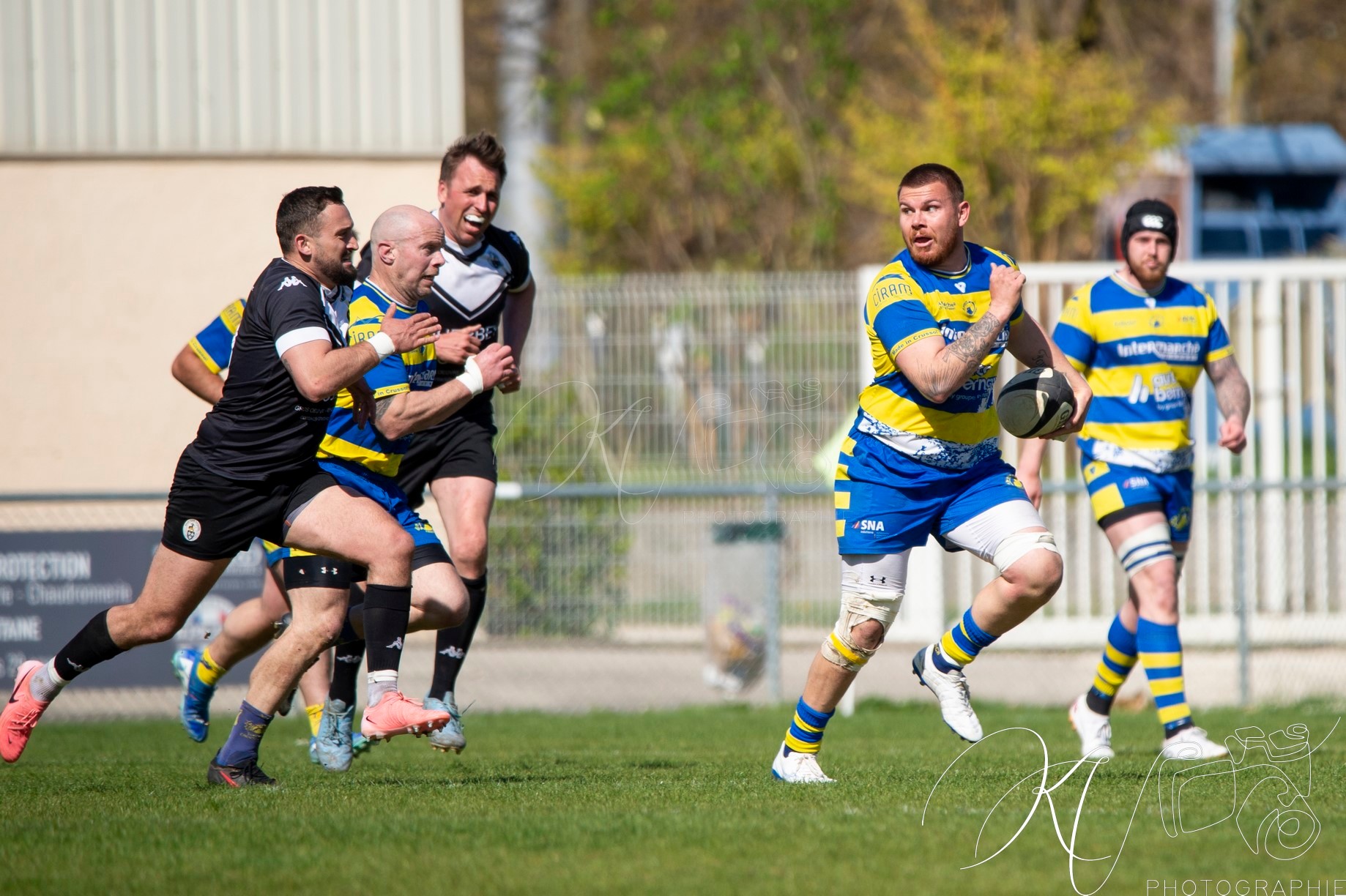  Rugby Club de Seyssins - Bassin de Crussol Rugby - Rugby - FFR 2025 - Féd 3 - RC de Seyssins (33) vs (31) Bassin de Crussol (#FFR25F3RCSBC04) Photo by: Karine Valentin | Siuxy Sports 2025-04-06