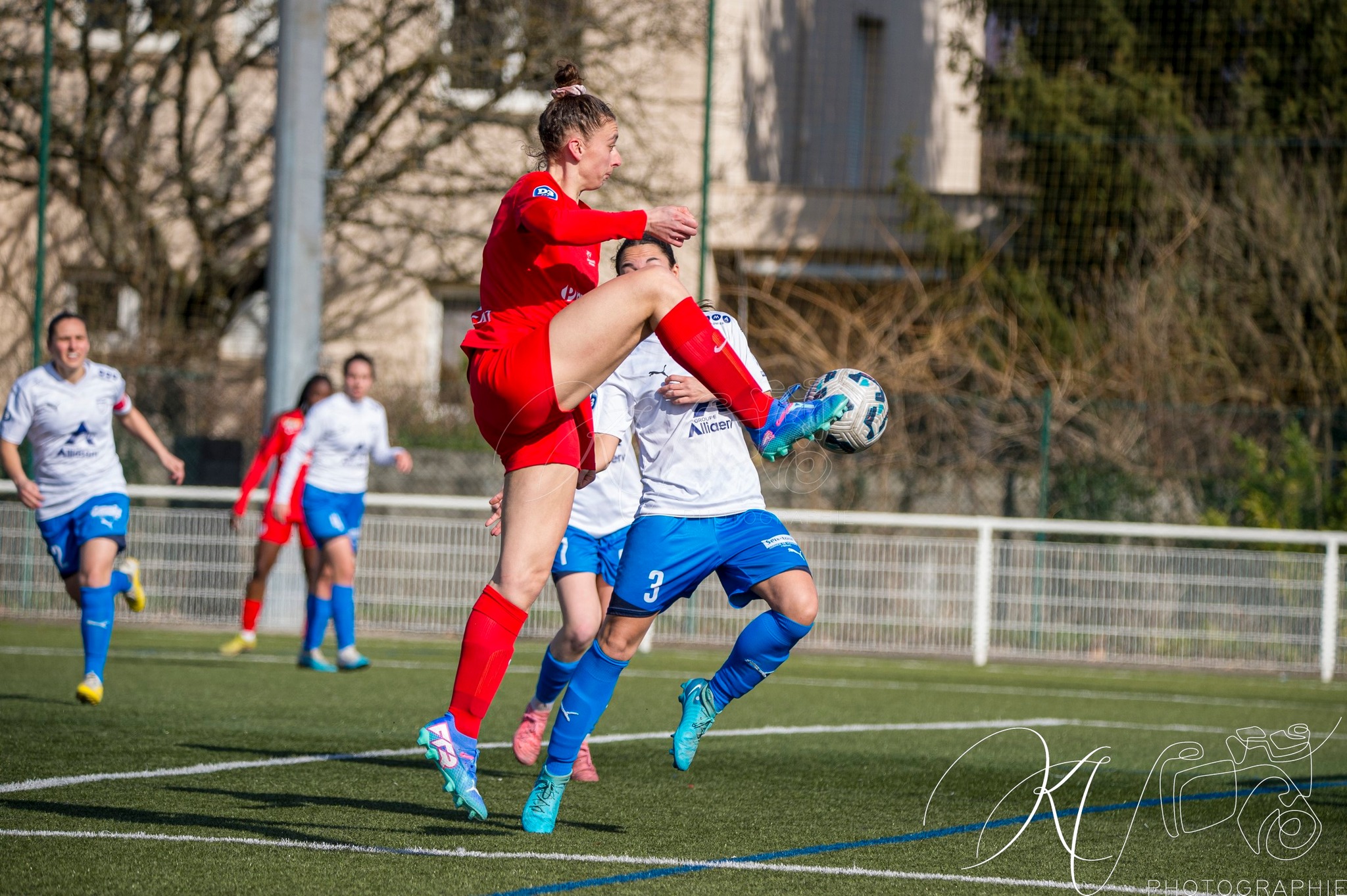  Grenoble Foot 38 - US Colomiers - Soccer - FFF 2025 - D3 FÉMININE - Grenoble Foot 38 (1) vs (1) US Colomiers (#FFF25D3FG38USC02) Photo by: Karine Valentin | Siuxy Sports 2025-02-16