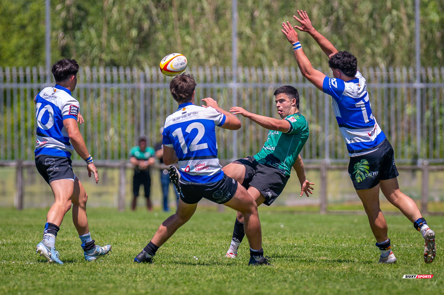  Gernika Rugby Taldea - Club de Rugby Sant Cugat - Rugby - FER 2025 - Sémi Final Ascenso - Gernika (24) vs (11) Sant Cugat (#FER25SFAGRTCRSC) Photo by: Fredy Monfoto | Siuxy Sports 2025-05-18