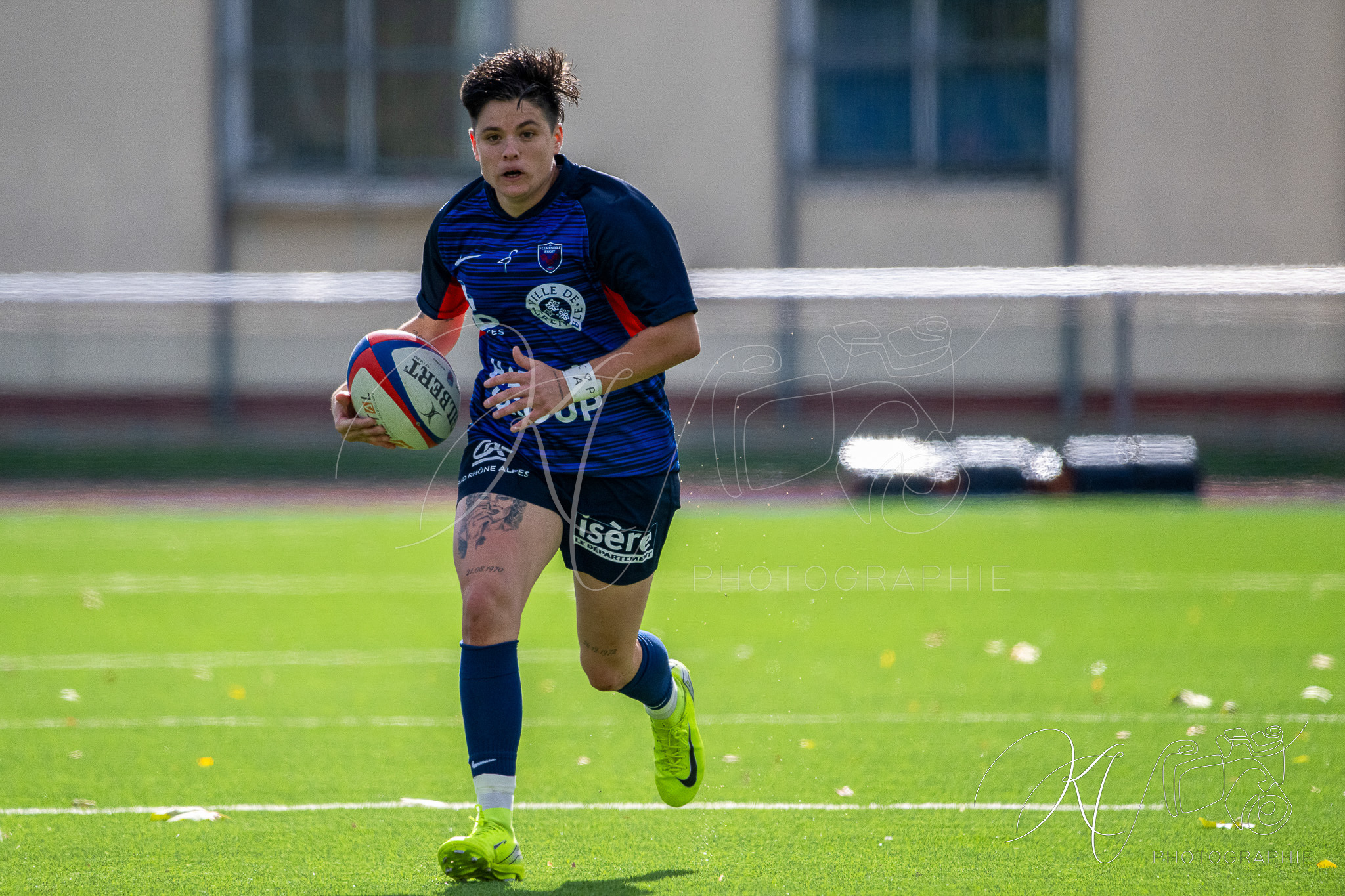  FC Grenoble Rugby - Lyon Olympique Universitaire - Rugby - FFR 2025 - Reserve Élite F - FC Grenoble vs Lyon Olympique Universitaire (#FFR25REFGL10) Photo by: Karine Valentin | Siuxy Sports 2025-10-05