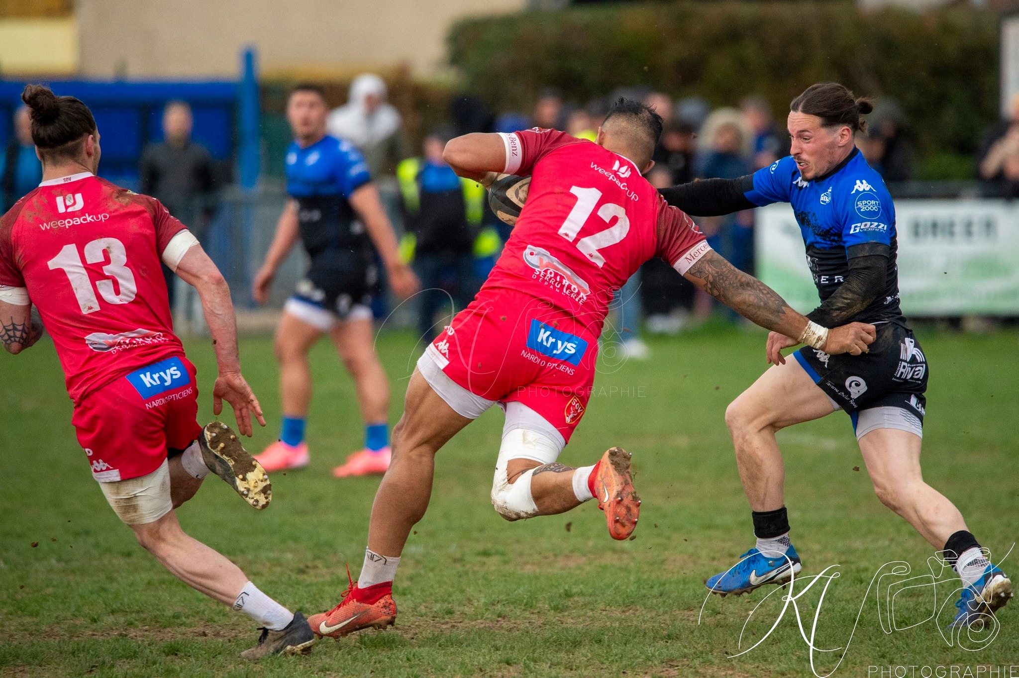  US Vinay - Stade Olympique Voironnais - Rugby - FFR 2025 - Féd 2 - US Vinay (24) vs (10) Stade Olympique Voironnais (#FFR25F2USVSOV03) Photo by: Karine Valentin | Siuxy Sports 2025-03-22
