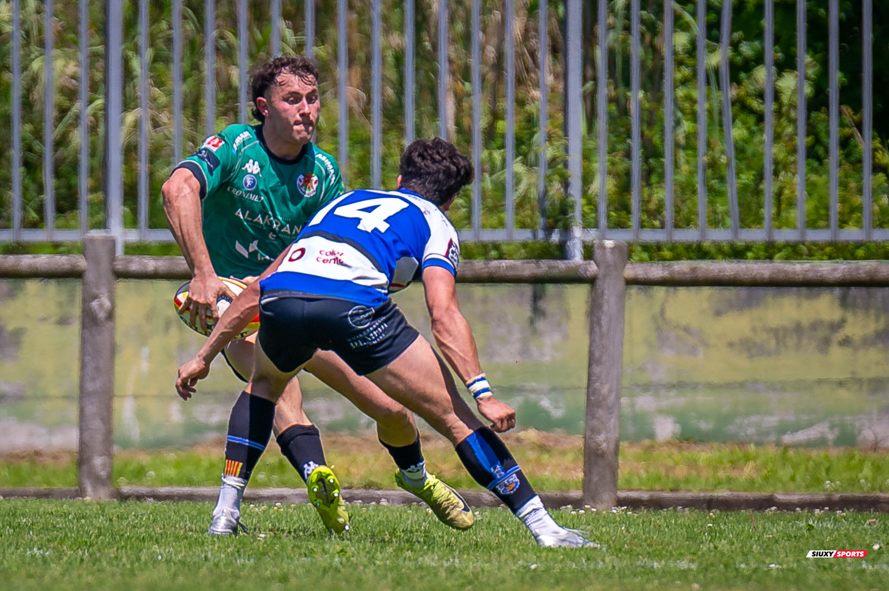  Gernika Rugby Taldea - Club de Rugby Sant Cugat - Rugby - FER 2025 - Sémi Final Ascenso - Gernika (24) vs (11) Sant Cugat (#FER25SFAGRTCRSC) Photo by: Fredy Monfoto | Siuxy Sports 2025-05-18