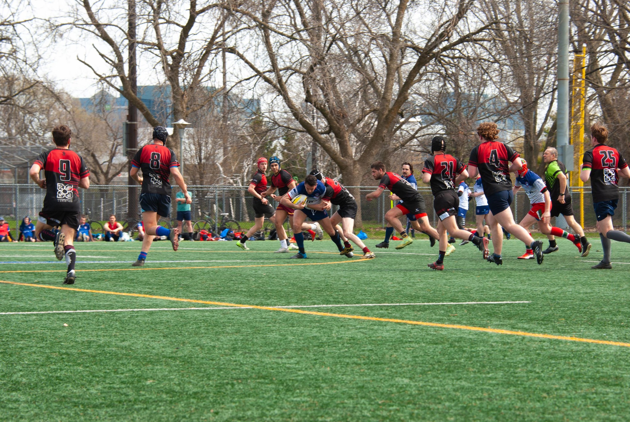  Rugby Club de Montréal - Westmount Rugby Club - Rugby - RQ 2024 - LPR2 - RCMXV vs Westmount 2 (#RQ24LP2RCMXW4) Photo by: Coraline Brochet | Siuxy Sports 2024-04-27