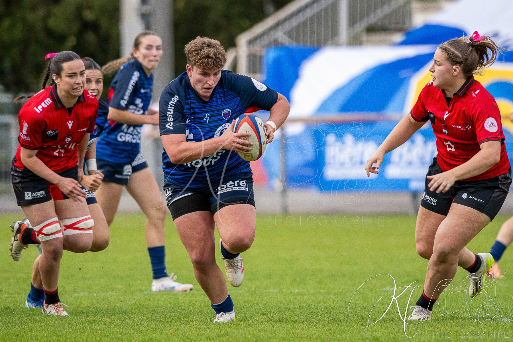  FC Grenoble Rugby - Lyon Olympique Universitaire - Rugby - FFR 2025 - Elite 1 F - Amazones FCG vs Lyon Olympique Universitaire (#FFR25E1FALOU1) Photo by: Karine Valentin | Siuxy Sports 2025-10-18