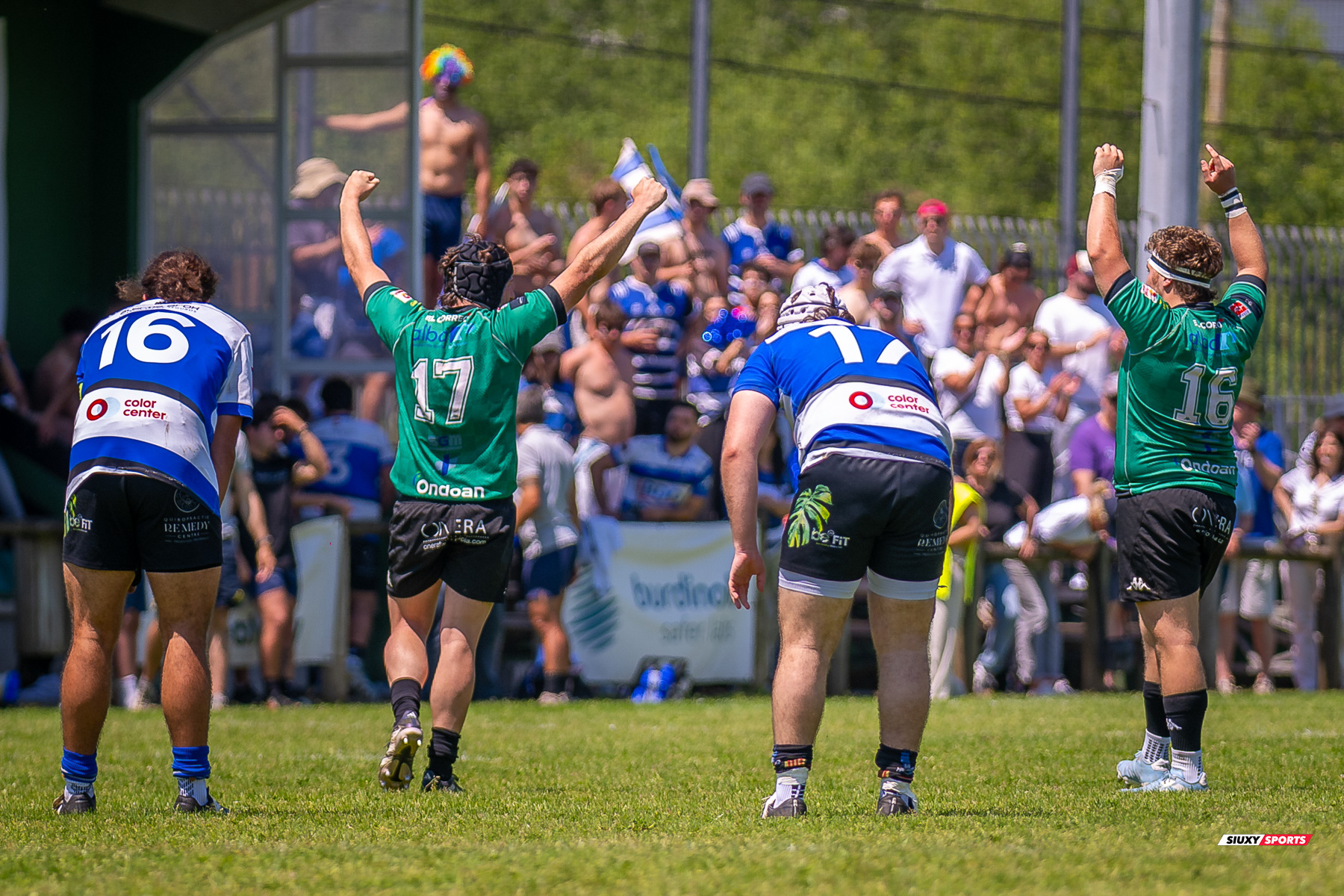  Gernika Rugby Taldea - Club de Rugby Sant Cugat - Rugby - FER 2025 - Sémi Final Ascenso - Gernika (24) vs (11) Sant Cugat (#FER25SFAGRTCRSC) Photo by: Fredy Monfoto | Siuxy Sports 2025-05-18