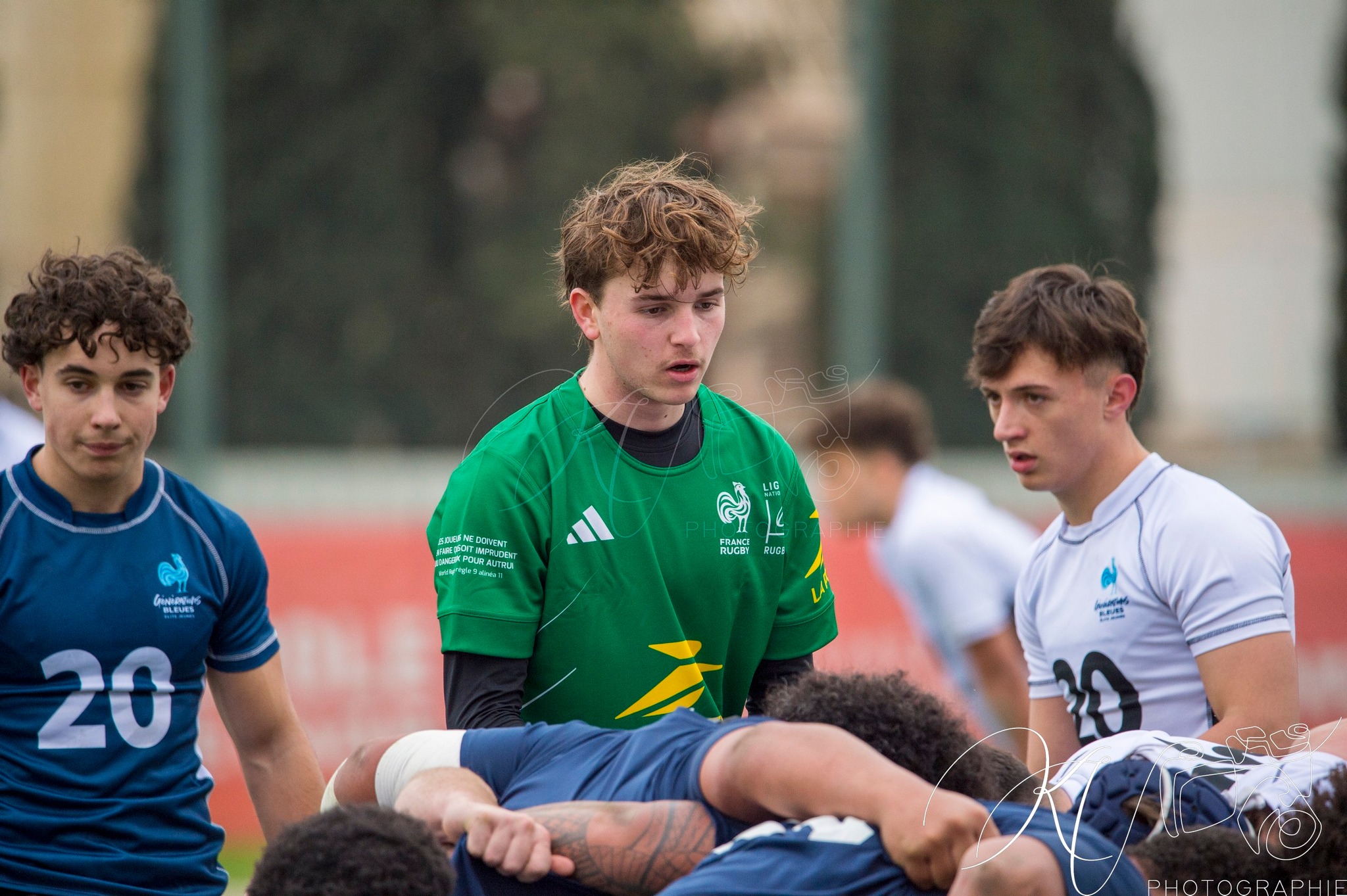  Équipe U-18 de France de rugby à XV -  - Rugby - FFR 2025 - Générations Bleues U-18 (#FFR25U1802) Photo by: Karine Valentin | Siuxy Sports 2025-02-15