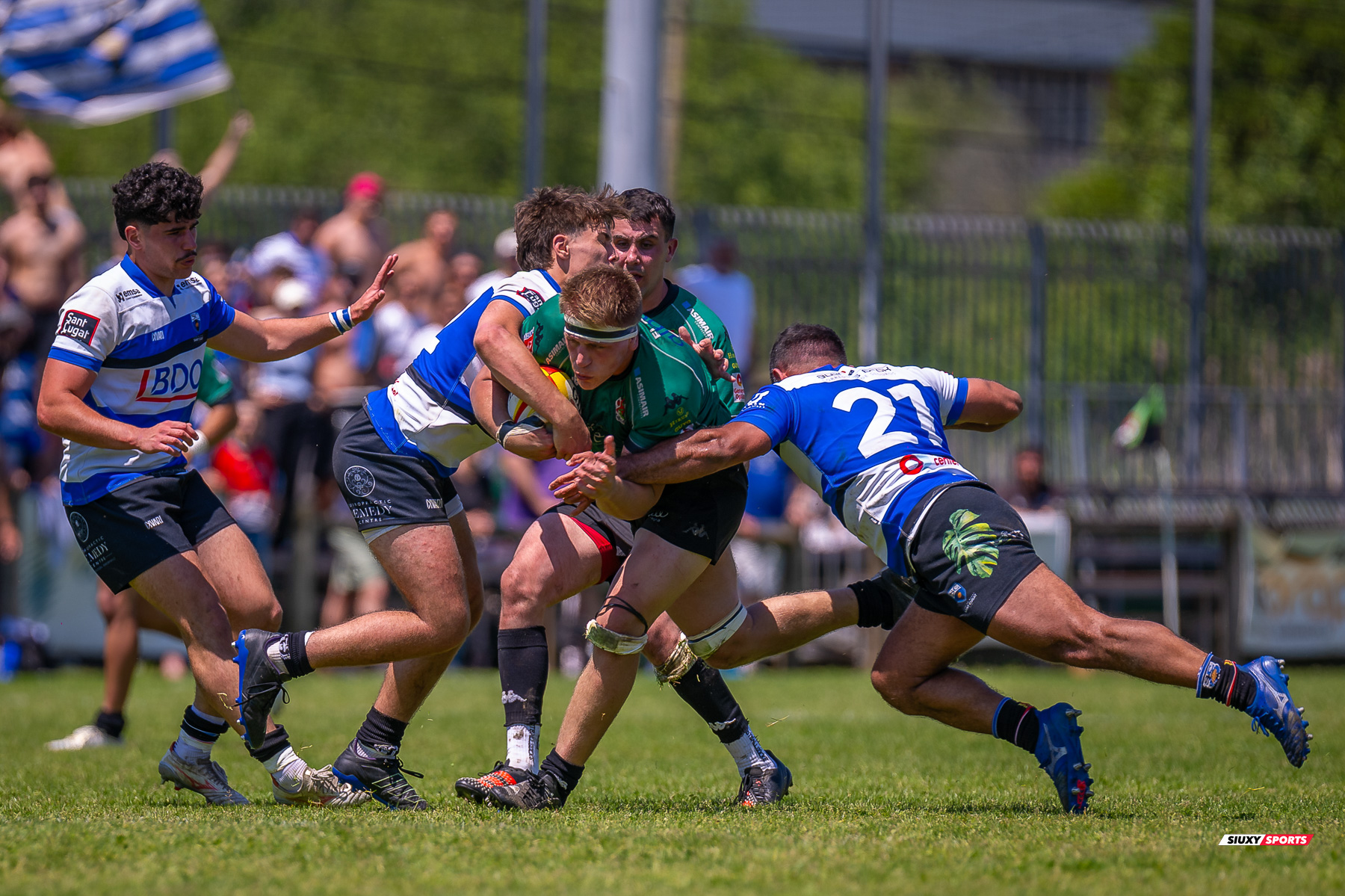  Gernika Rugby Taldea - Club de Rugby Sant Cugat - Rugby - FER 2025 - Sémi Final Ascenso - Gernika (24) vs (11) Sant Cugat (#FER25SFAGRTCRSC) Photo by: Fredy Monfoto | Siuxy Sports 2025-05-18
