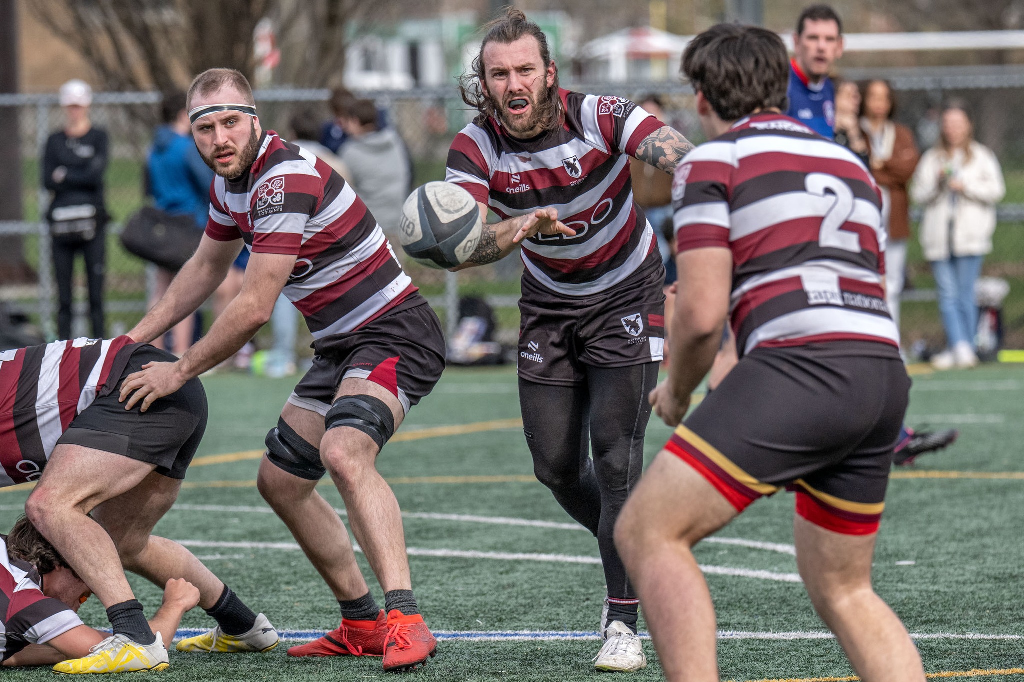 Rugby XV de Montréal - Westmount Rugby Club - Rugby - RQ 2024 - LPR2 - XV de Montreal vs Westmount (#RQ24LP2XVMW4) Photo by: Rejean Poudrette | Siuxy Sports 2024-04-27