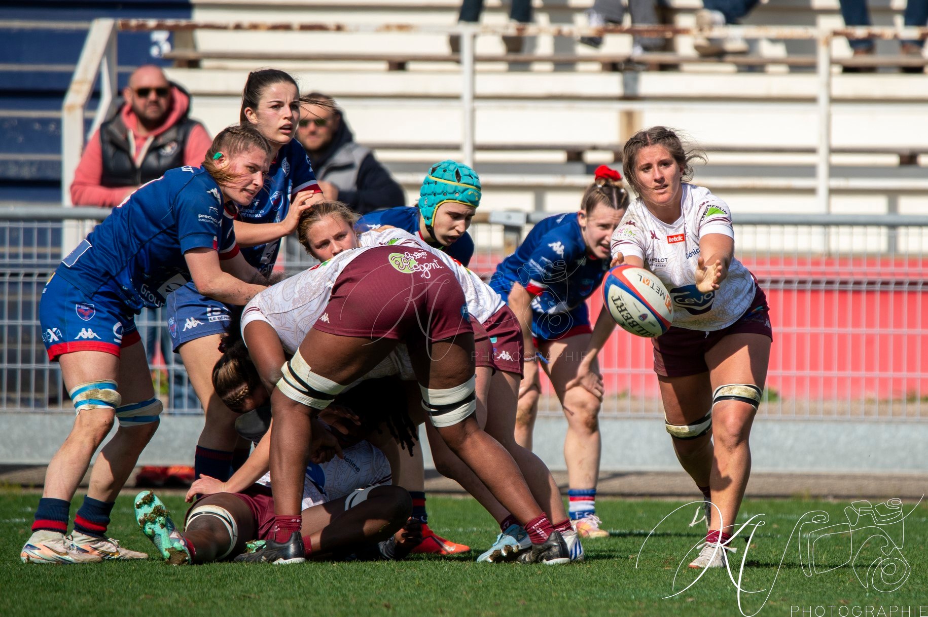  FC Grenoble Rugby - Stade Bordelais - Rugby - FFR 2025 - Élite 1 - FC Grenoble vs Stade Bordelais (#FFR25E1FCGSB03) Photo by: Karine Valentin | Siuxy Sports 2025-03-29